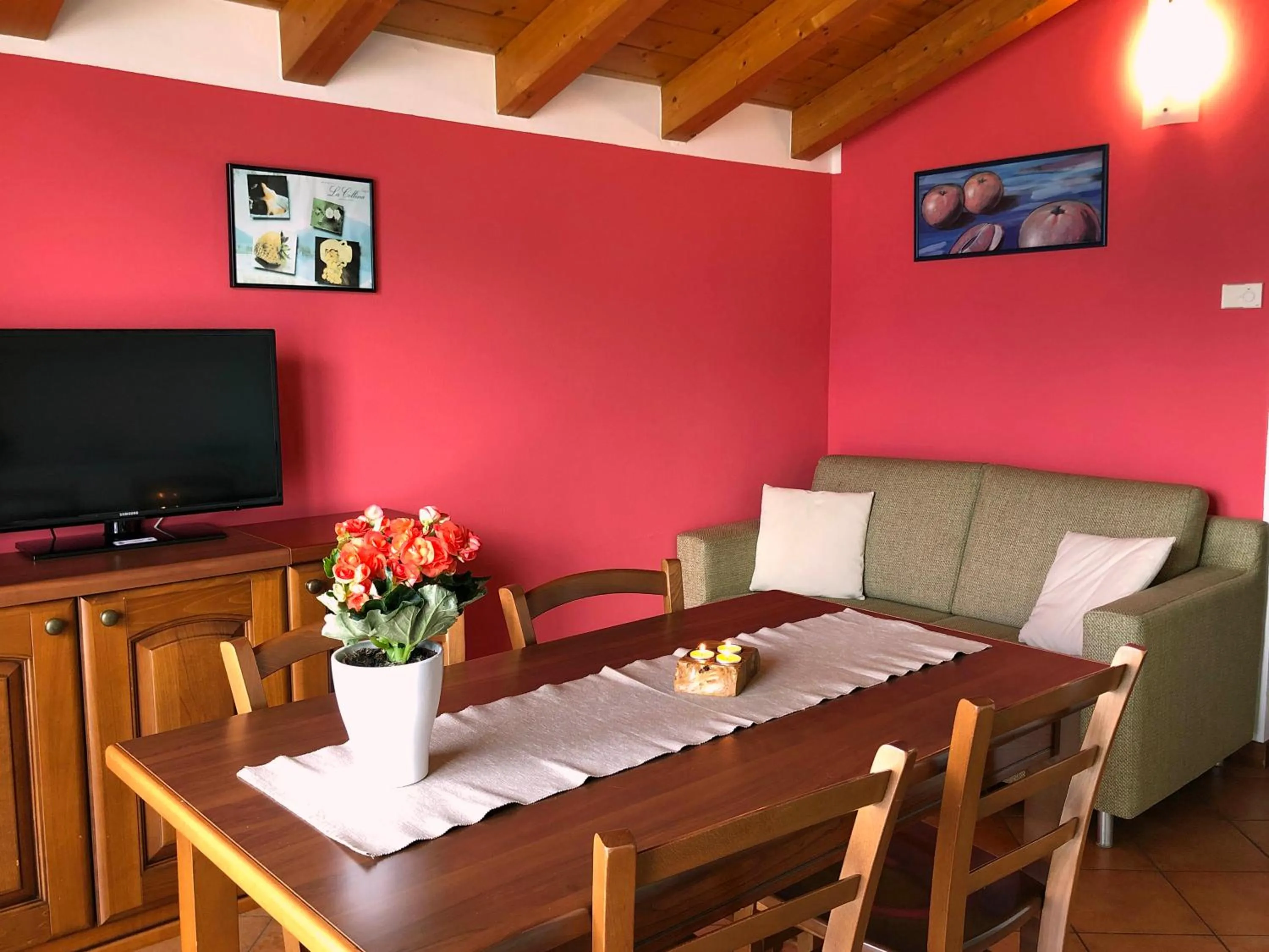 Living room in Residence La Collina