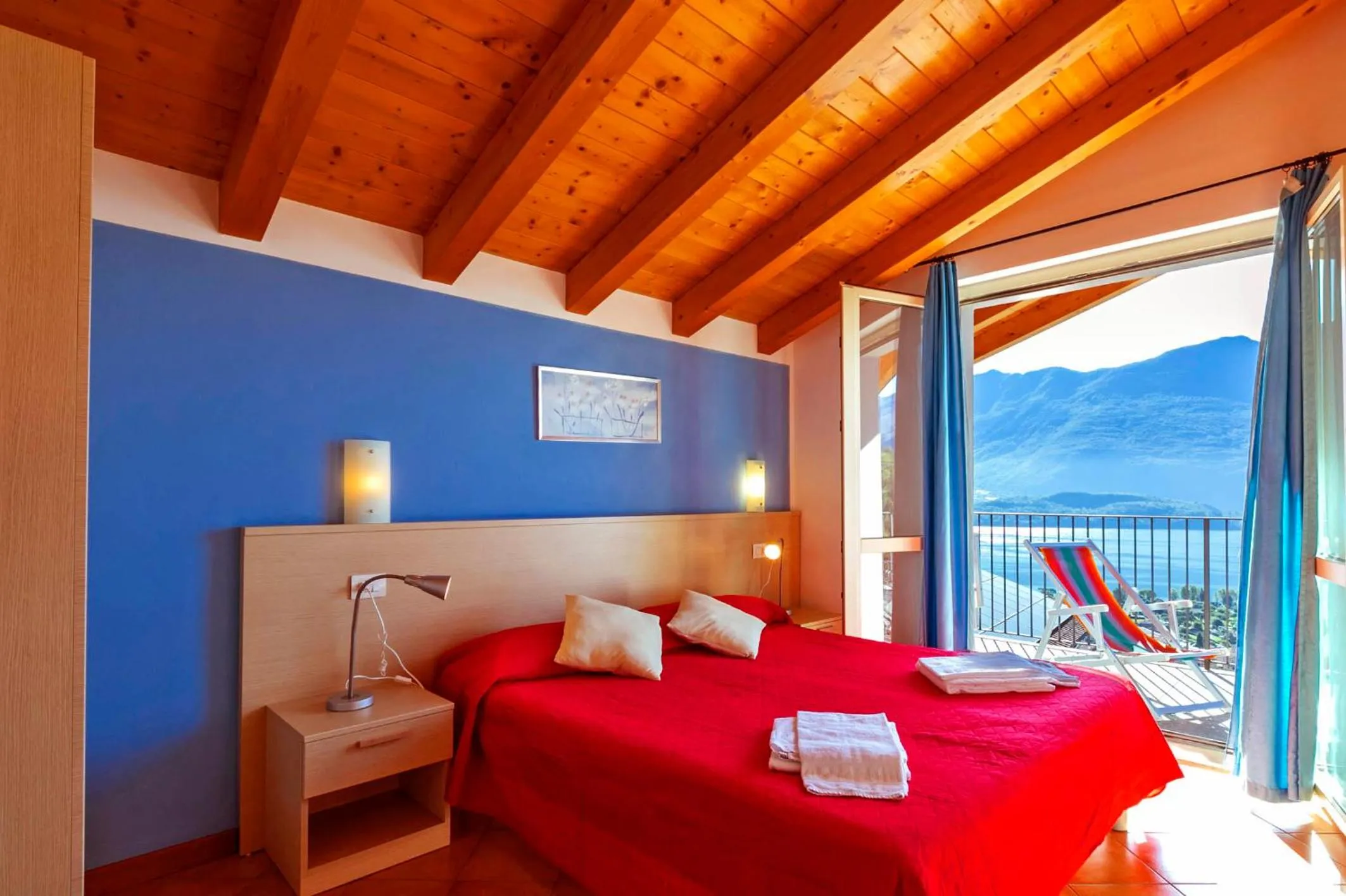 Bedroom, Bed in Residence La Collina