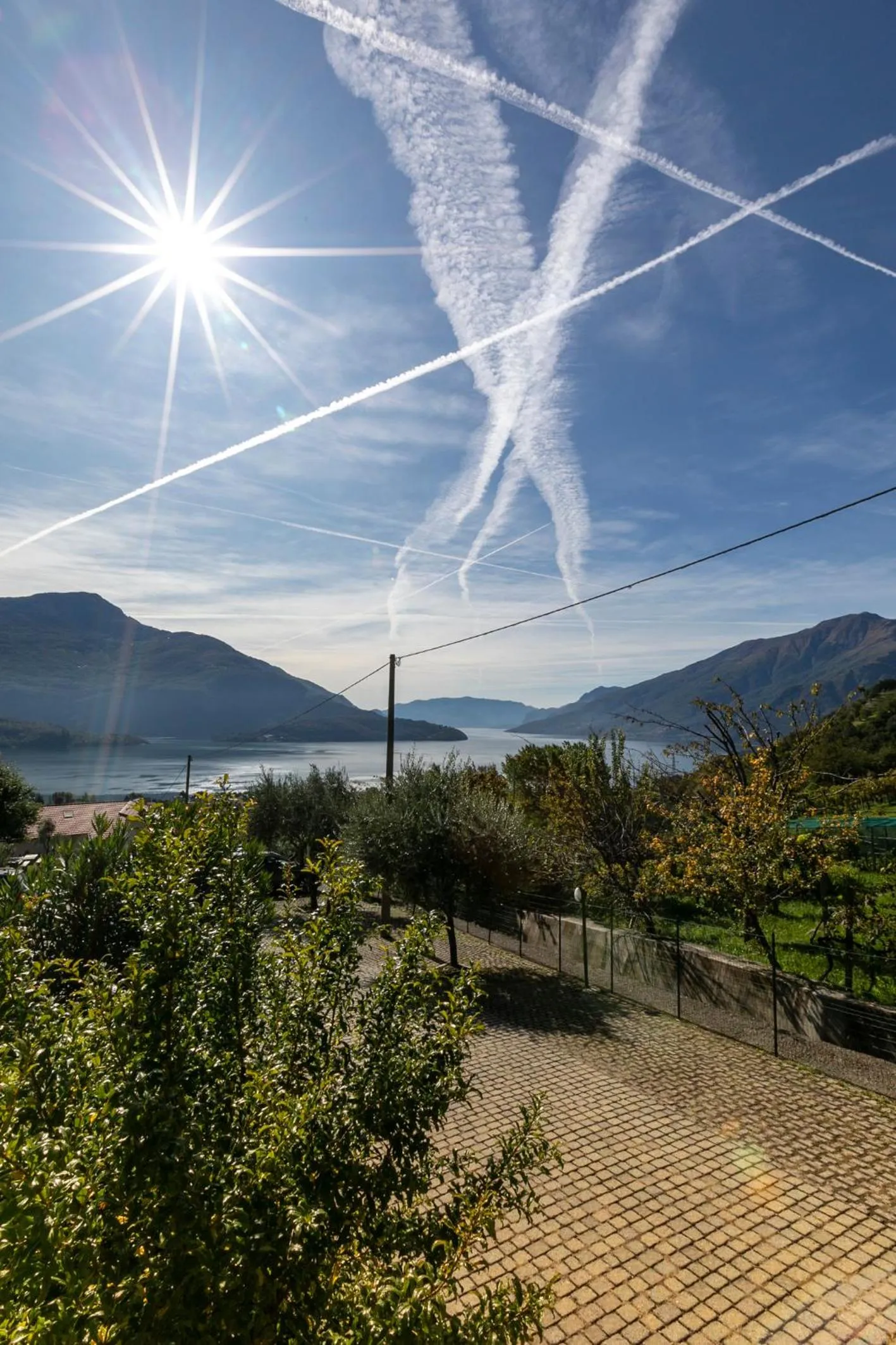 Garden view in Residence La Collina