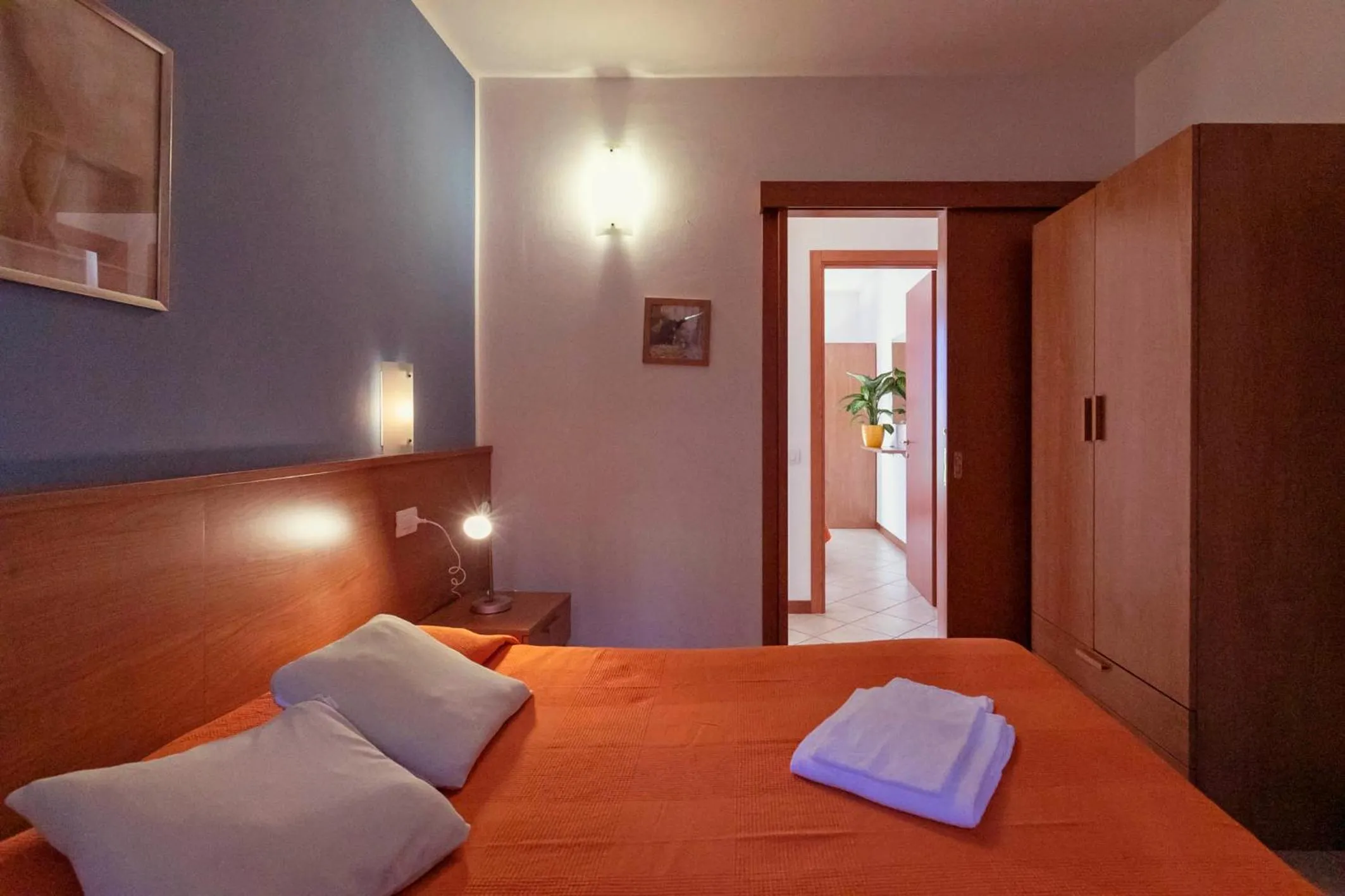 Bedroom, Bed in Residence La Collina
