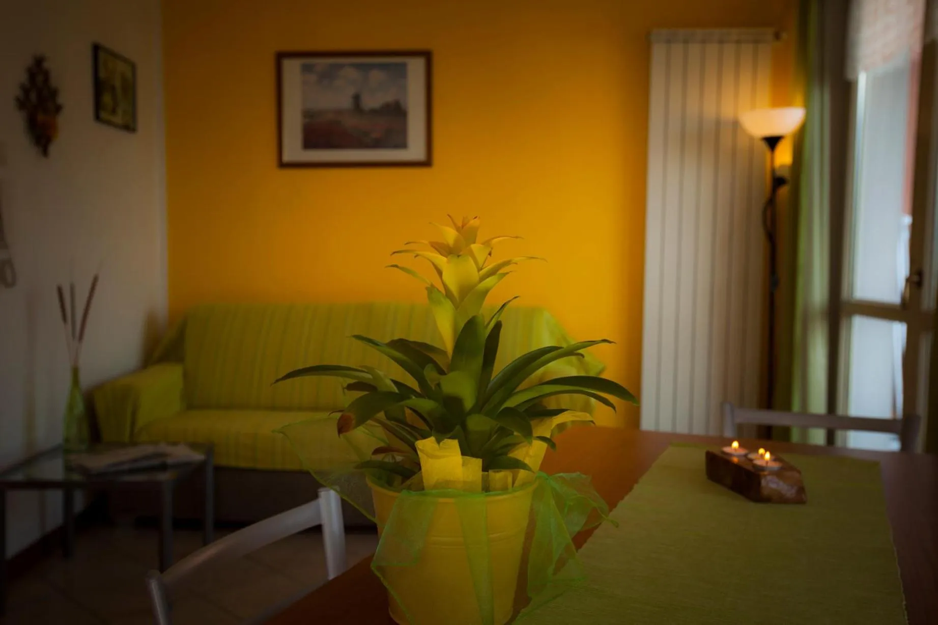 Living room in Residence La Collina