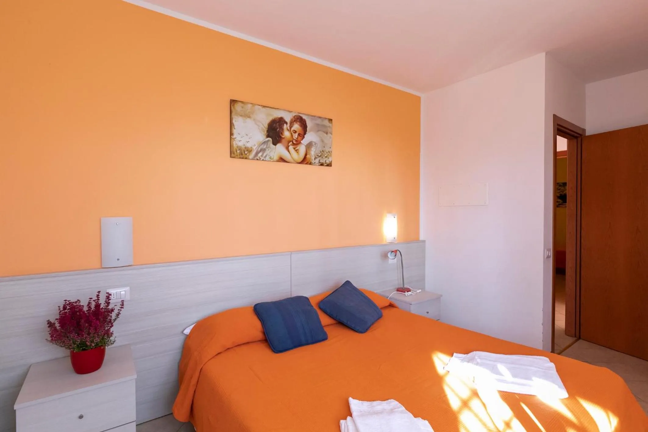 Bedroom, Bed in Residence La Collina