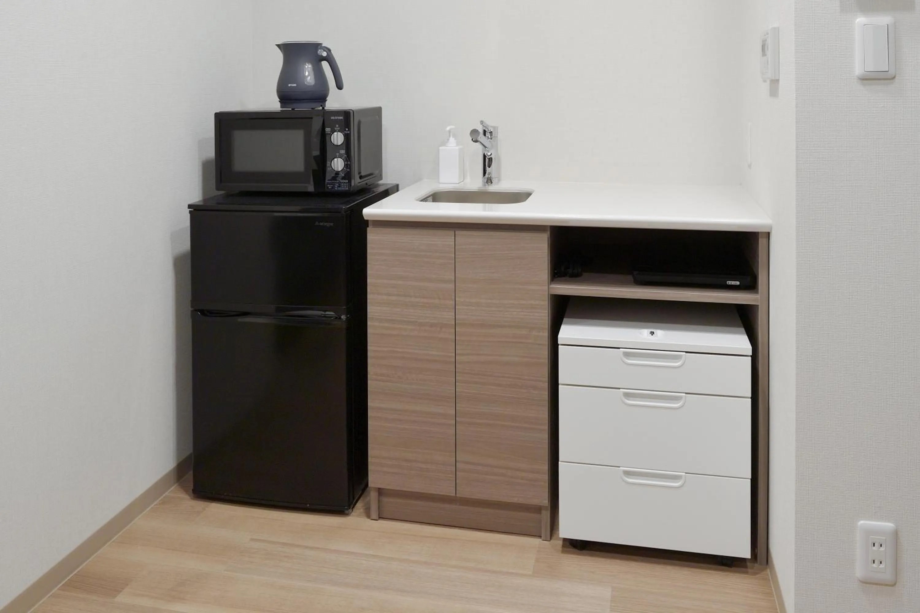 Kitchen or kitchenette in Prime Suites Tokyo