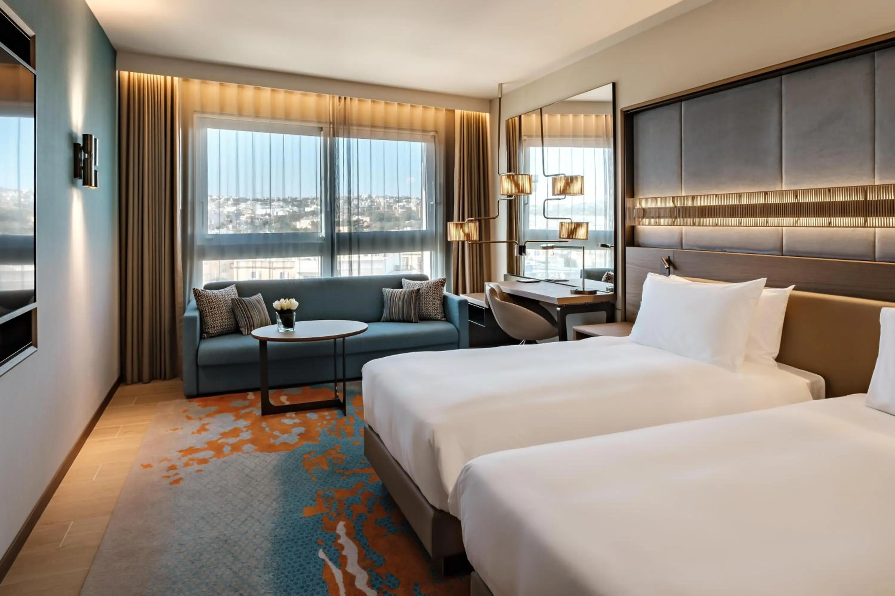 Bedroom, Bed in Hyatt Regency Malta