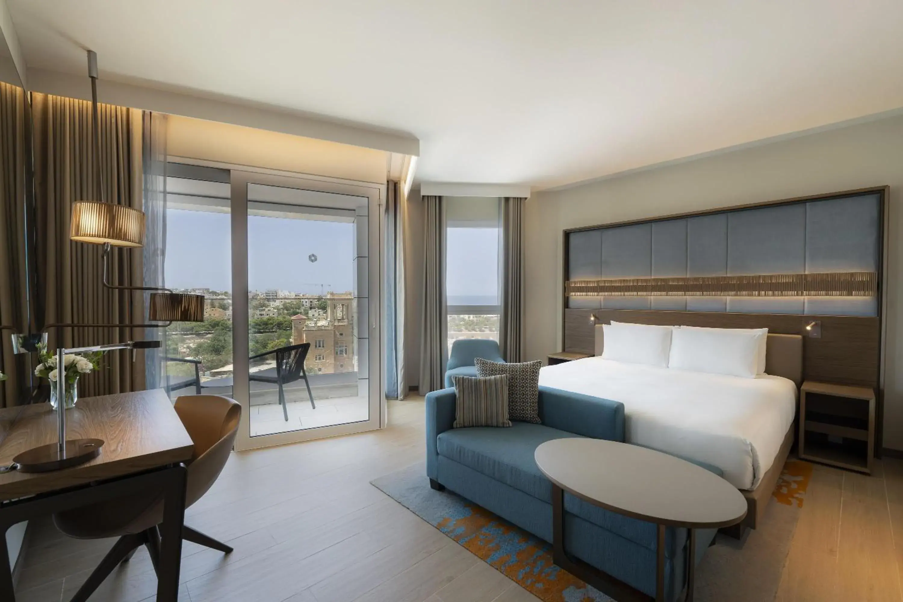 Photo of the whole room, Bed in Hyatt Regency Malta Photo of the whole room, Bed in Hyatt Regency Malta