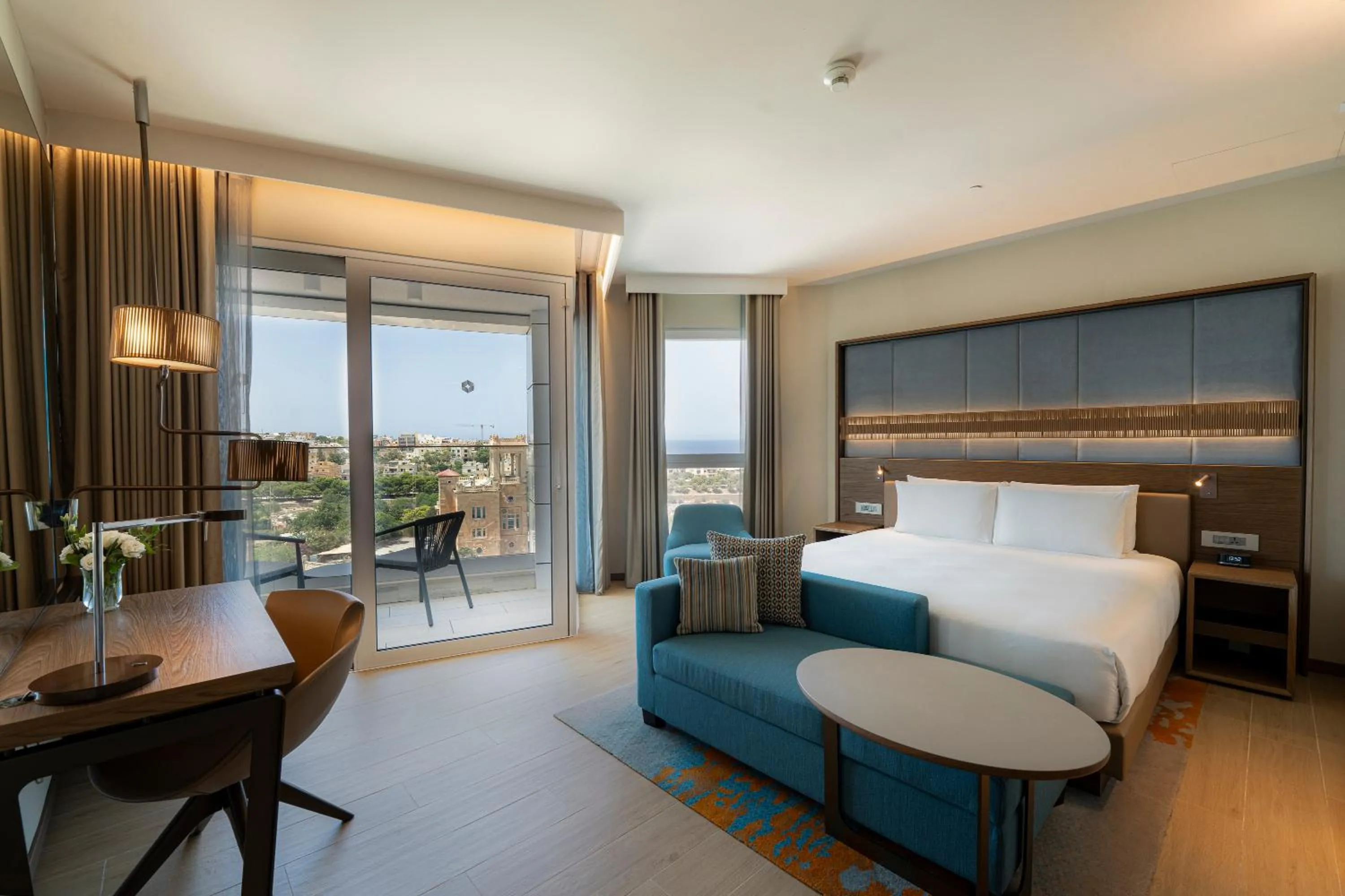 Bedroom, Bed in Hyatt Regency Malta