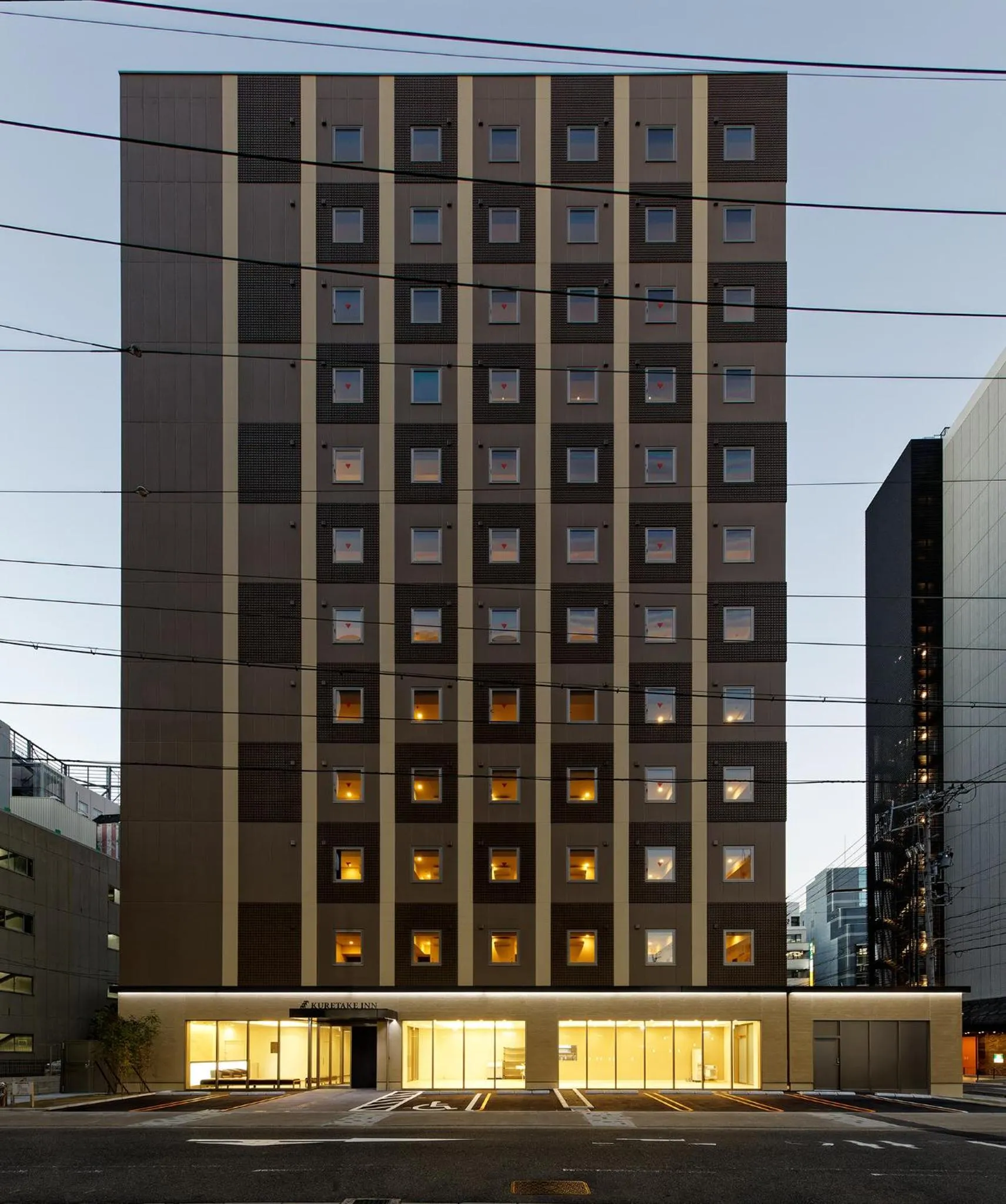 Property building in Kuretake Inn Premium Meieki minami