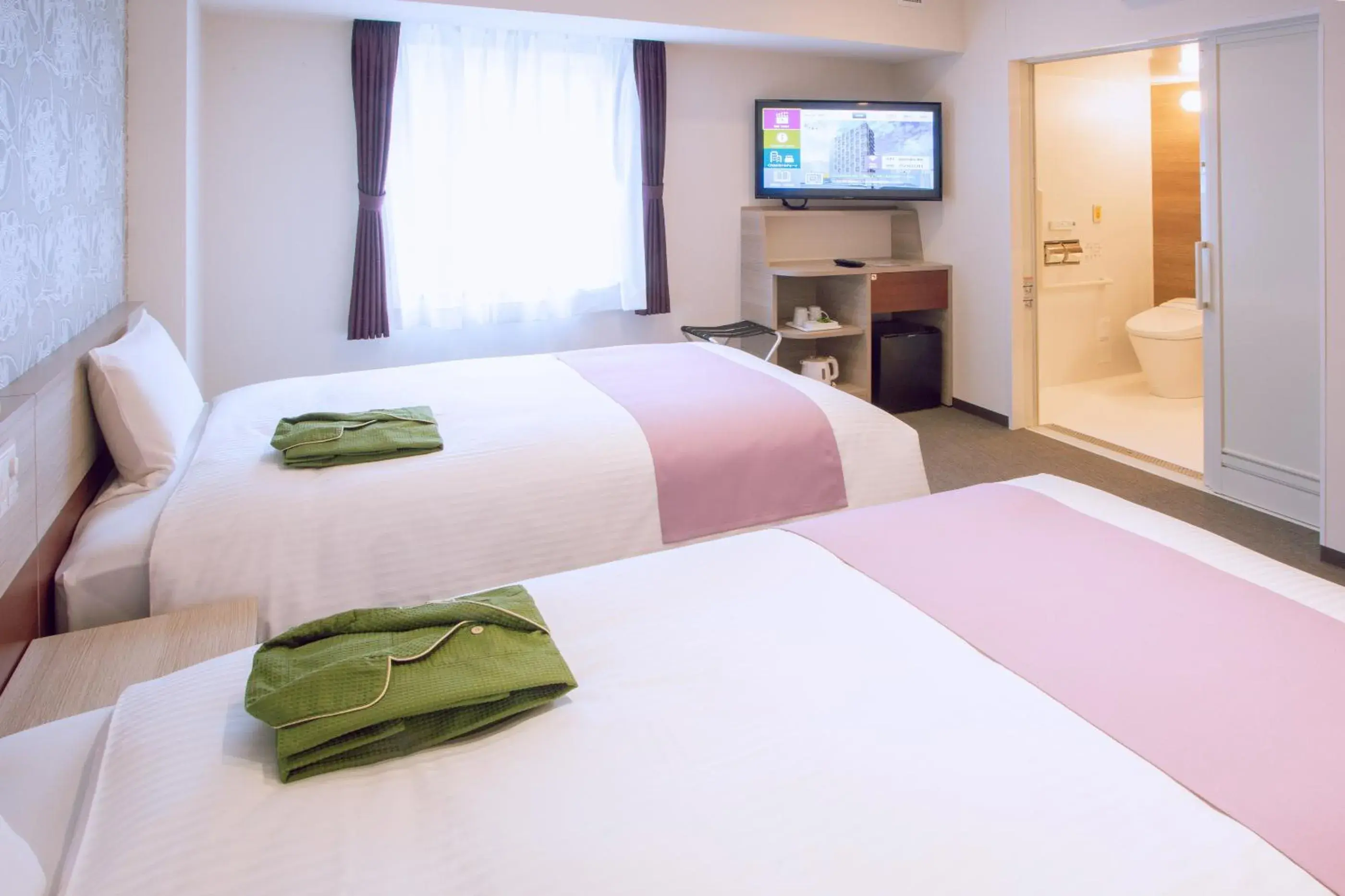 Bed in Kuretake Inn Premium Meieki minami Bed in Kuretake Inn Premium Meieki minami