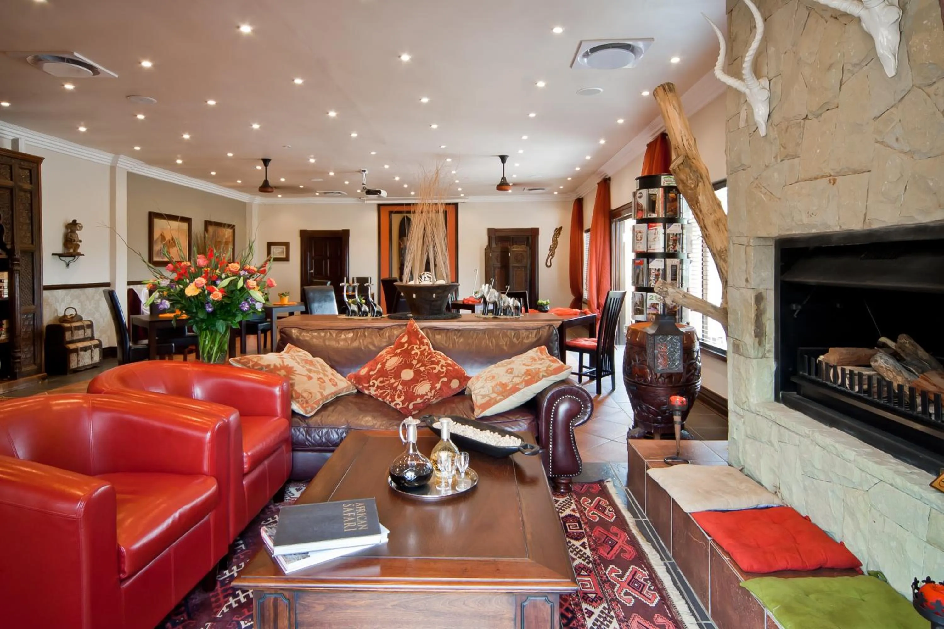 Lobby or reception in Aquanzi Lodge