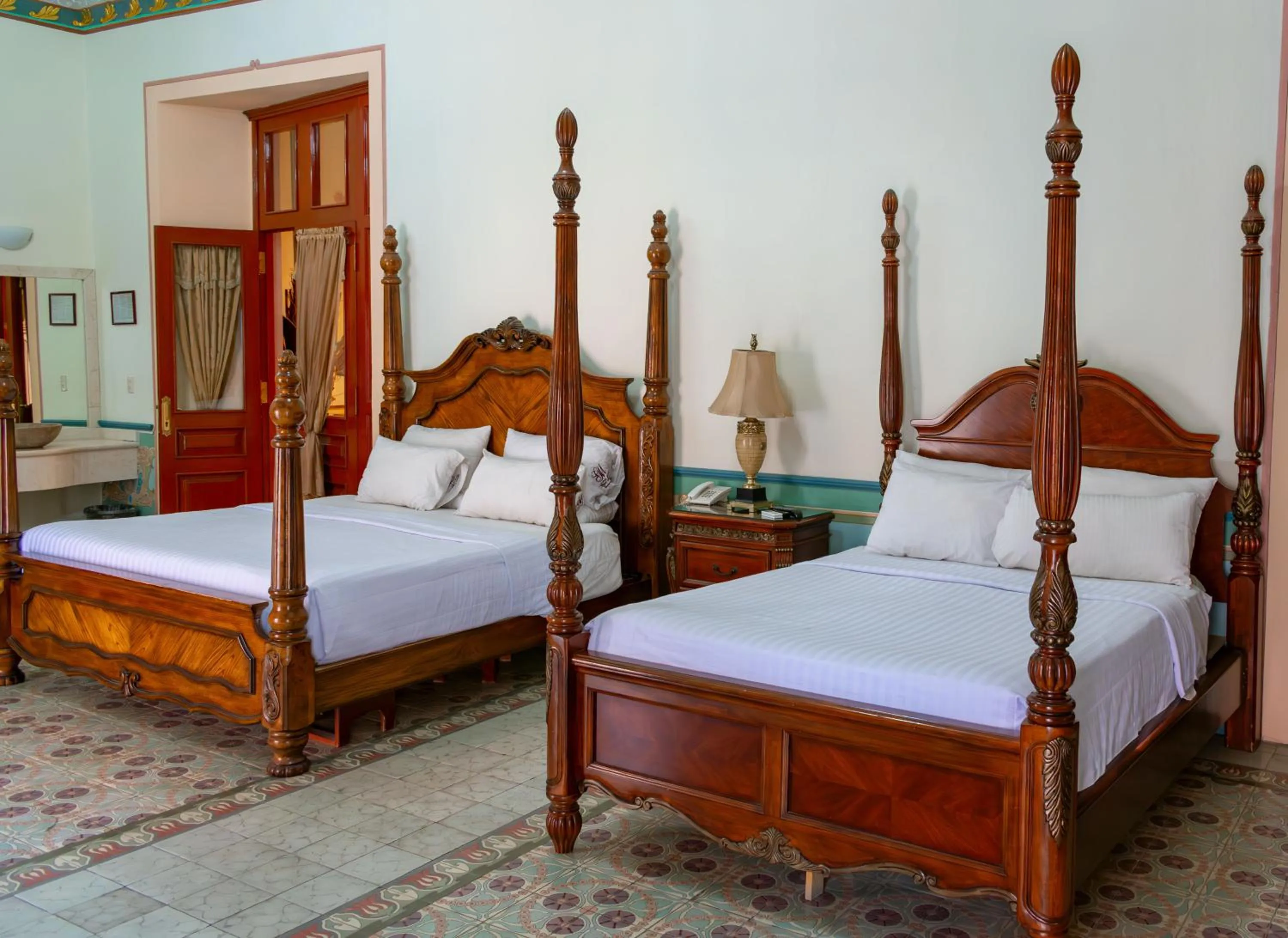 Bed in HOTEL CASONA MISIONES