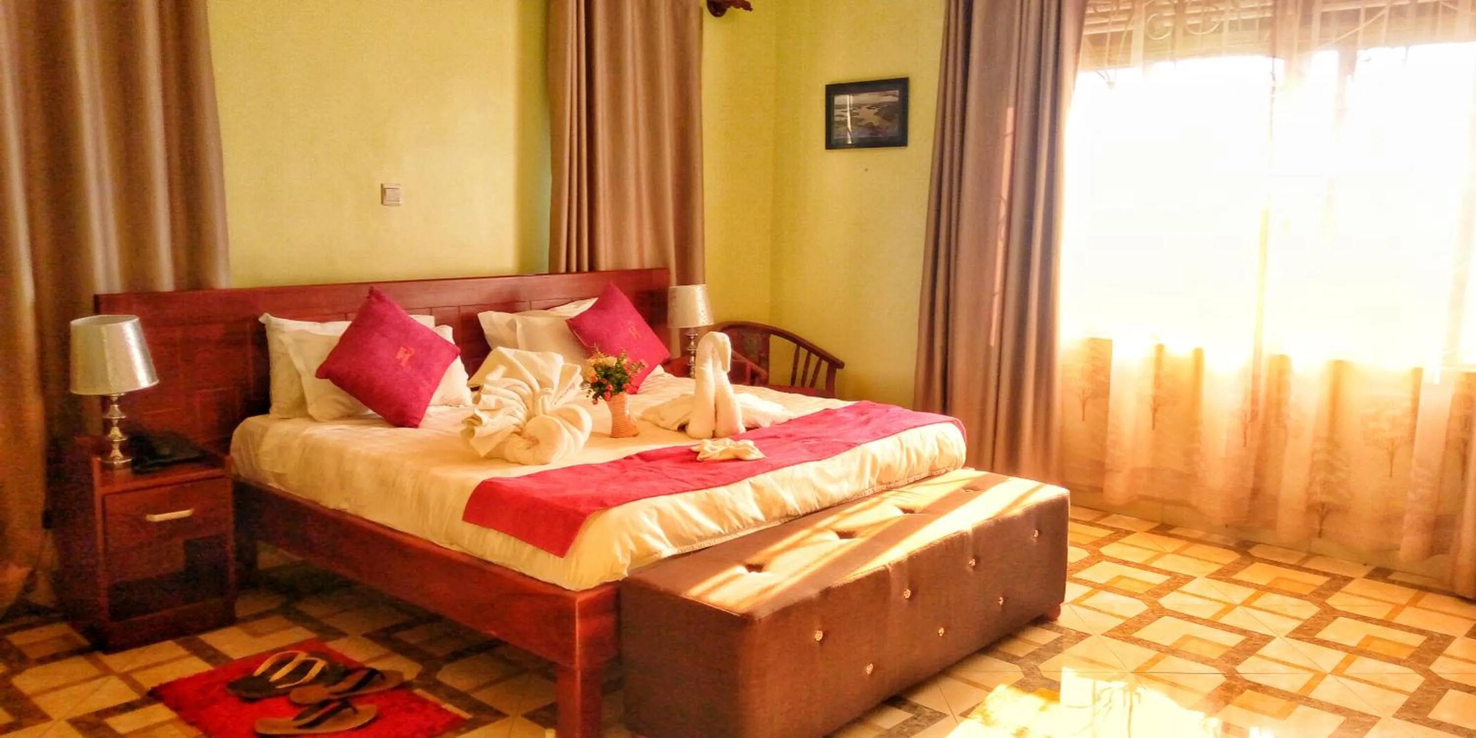 Bed in Precious Villas Lubowa