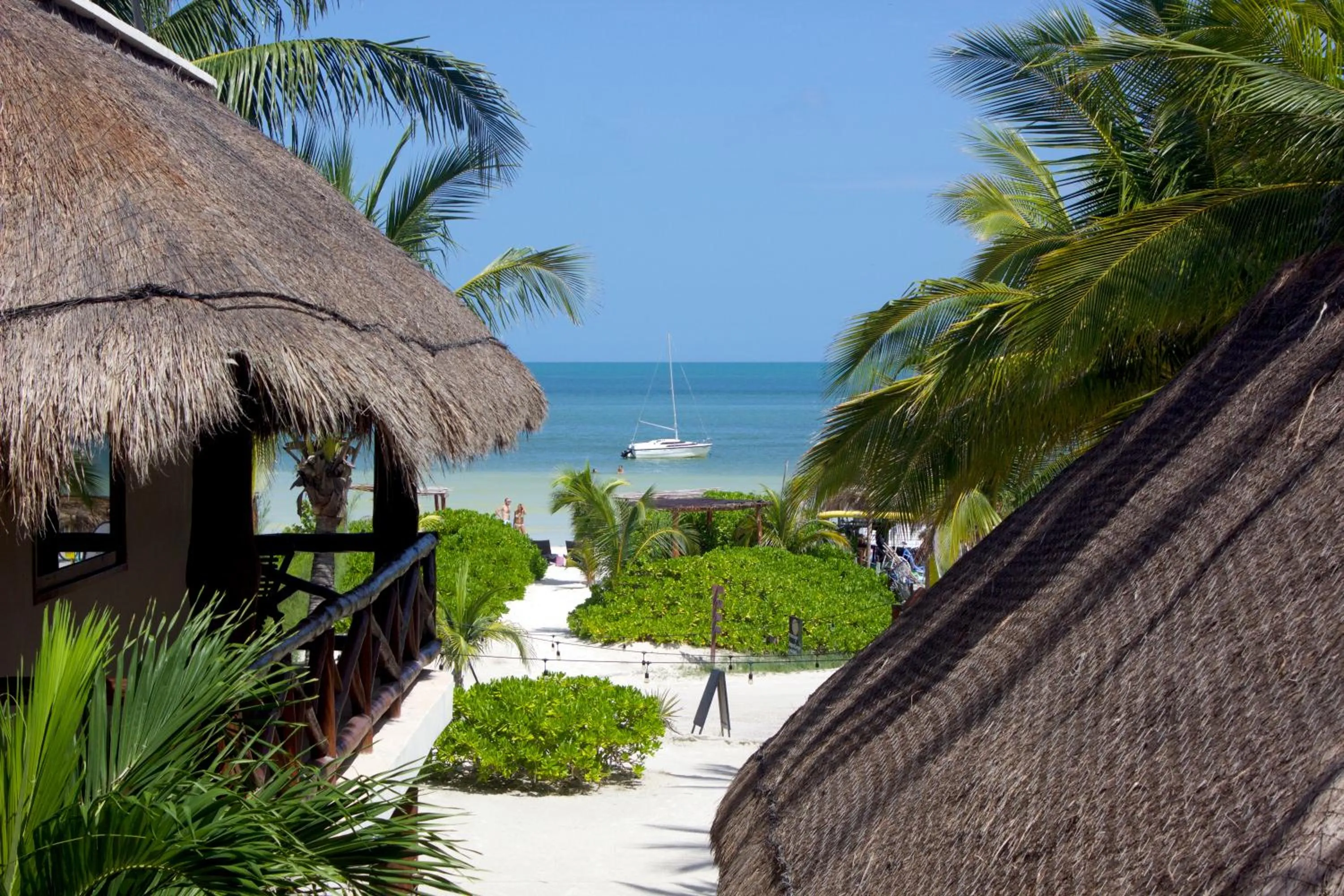 Sea view in Casa Iguana Holbox - Beachfront Hotel