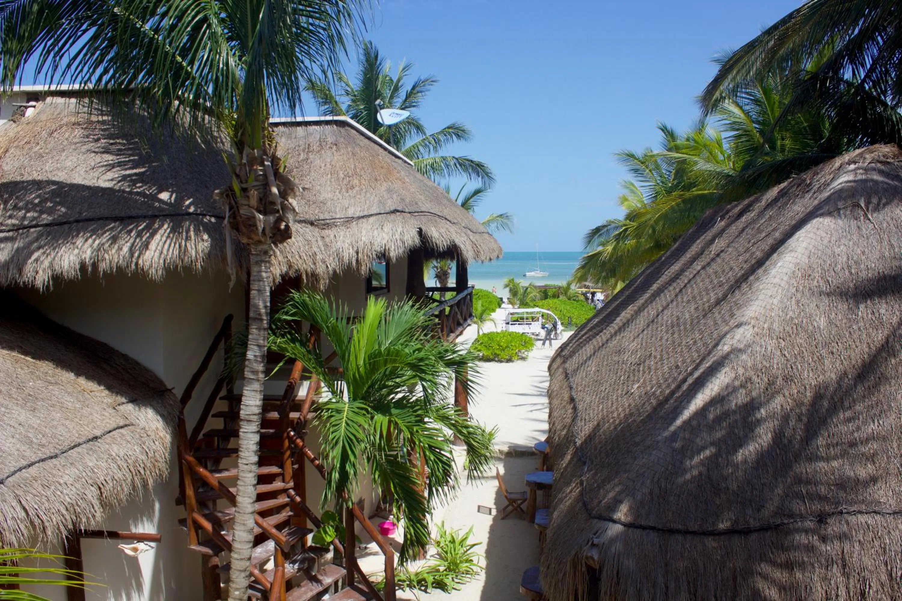 Property building in Casa Iguana Holbox - Beachfront Hotel