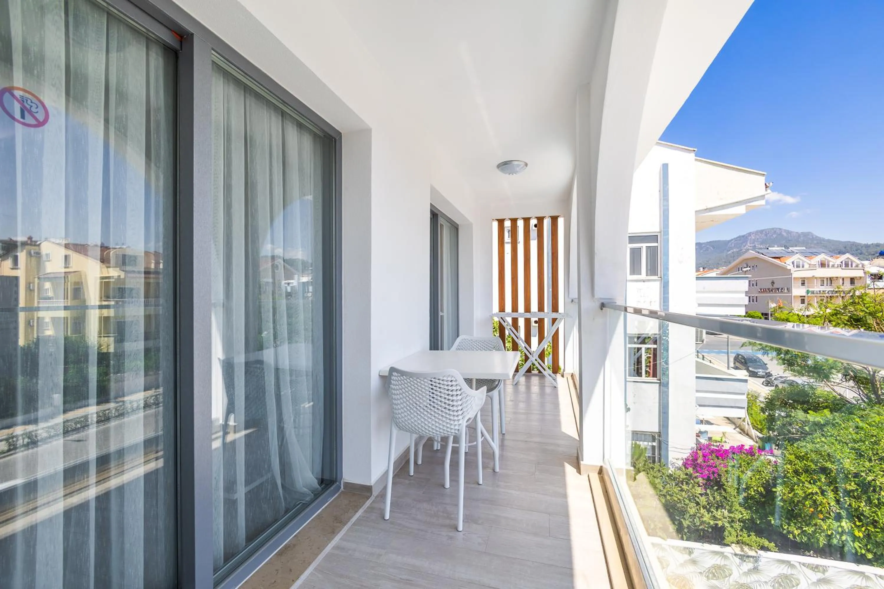 Balcony/Terrace in Princess Kinli Suites Hotel