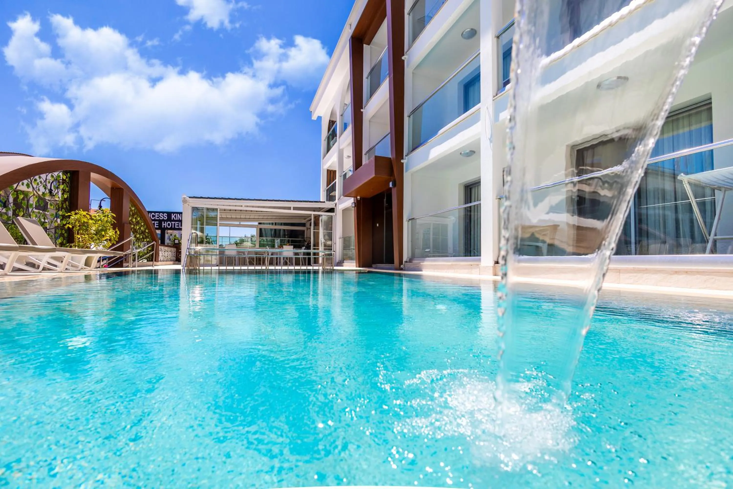 Swimming pool in Princess Kinli Suites Hotel