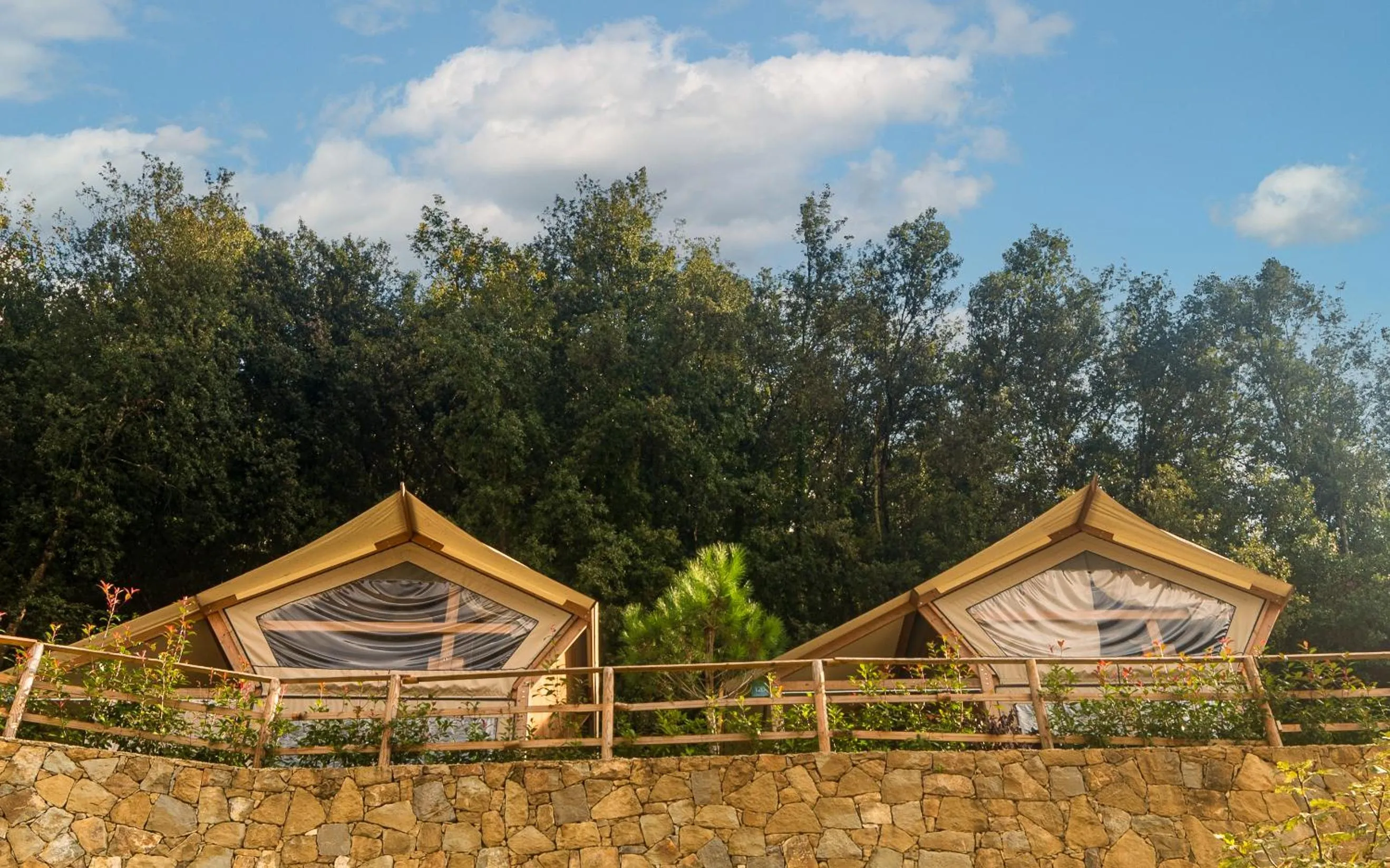 Open Air Bath in Delle Rose Camping & Glamping Village