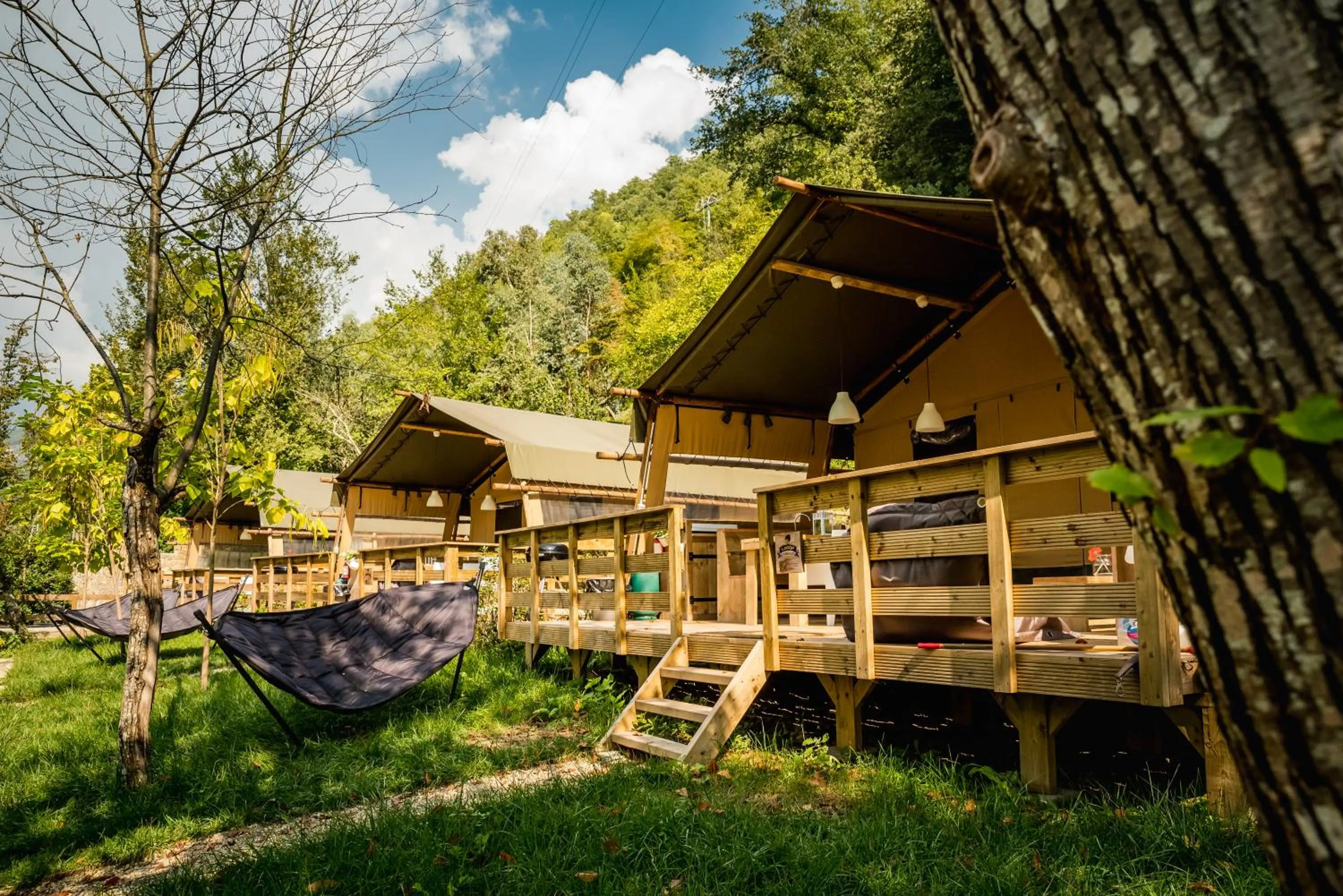 Property building in Delle Rose Camping & Glamping Village