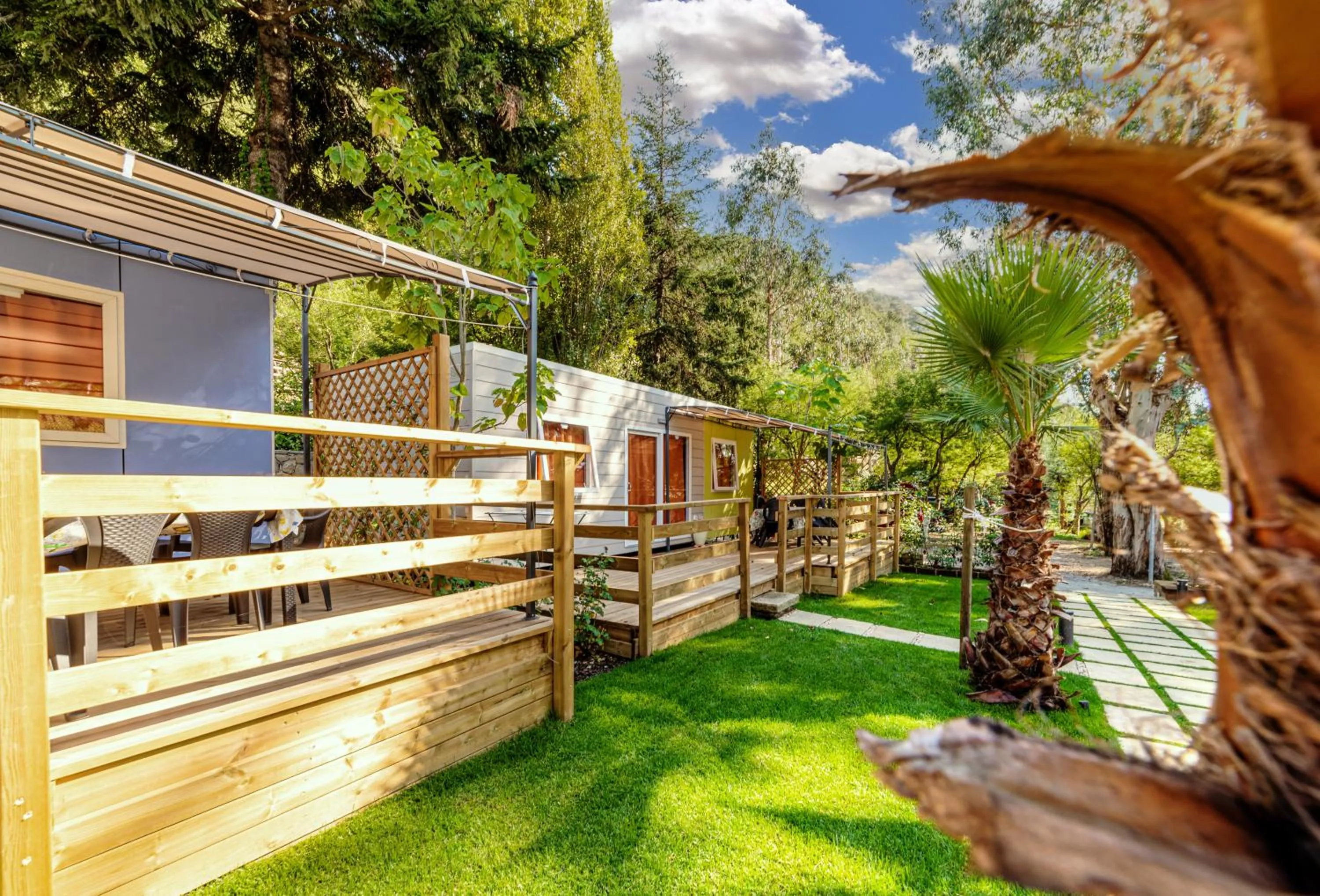 Garden in Delle Rose Camping & Glamping Village