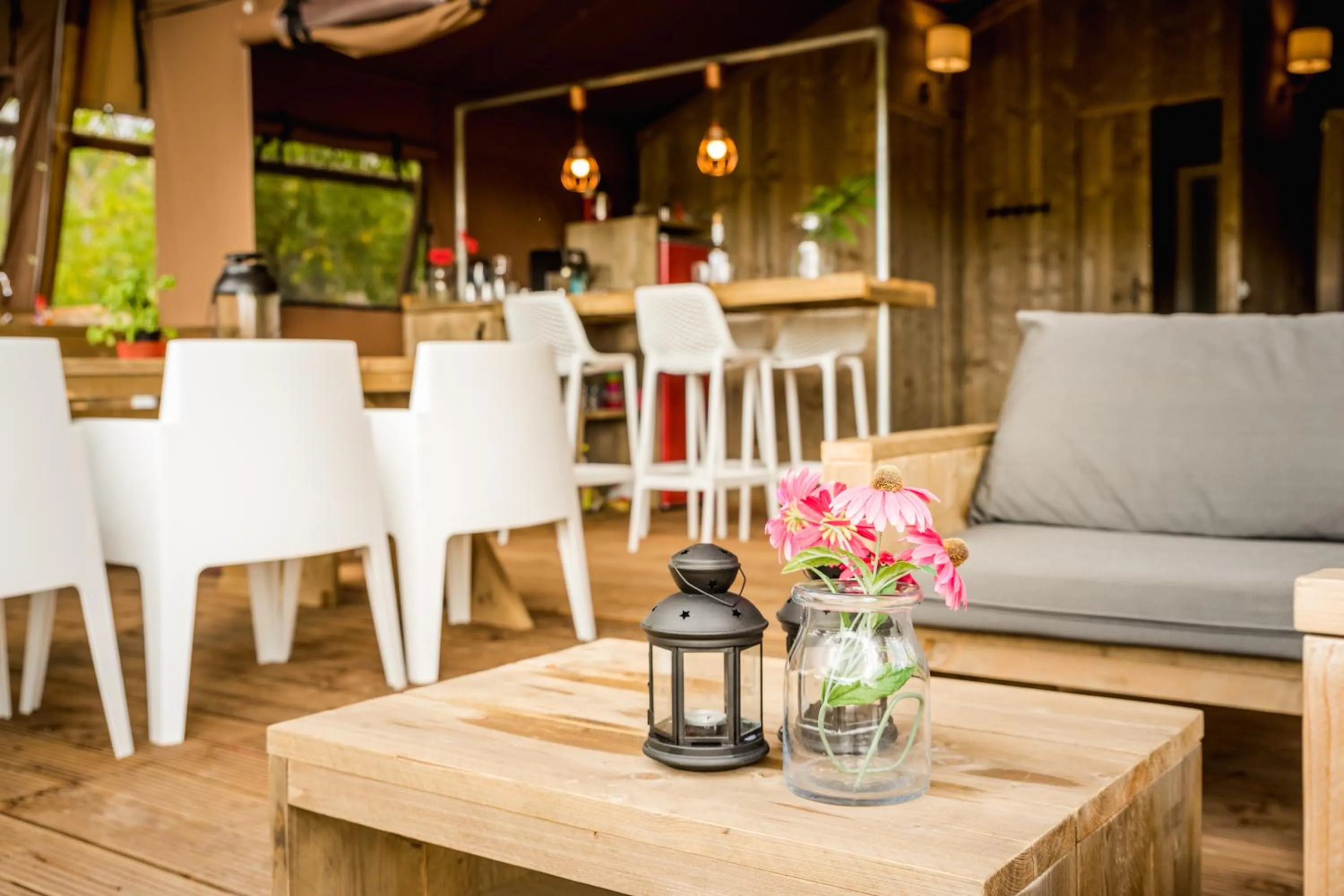 Patio in Delle Rose Camping & Glamping Village