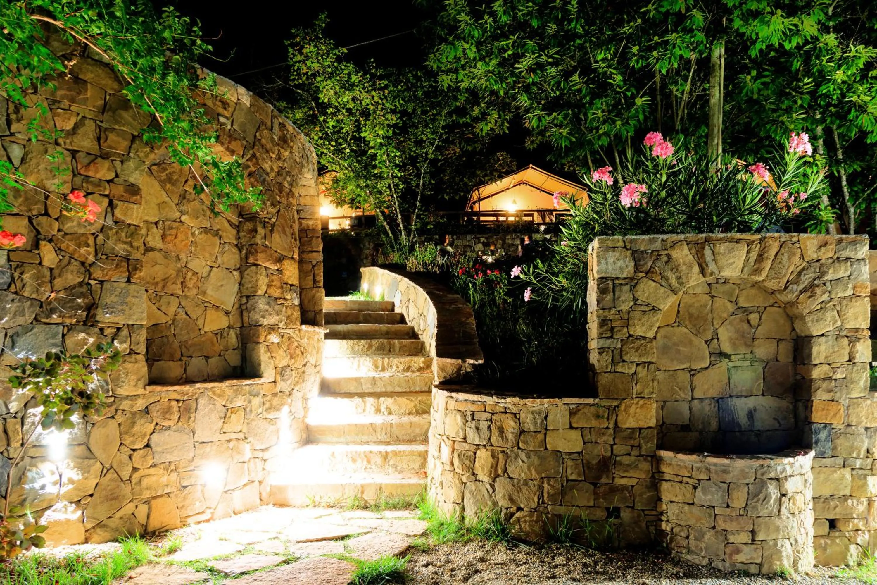 Garden in Delle Rose Camping & Glamping Village