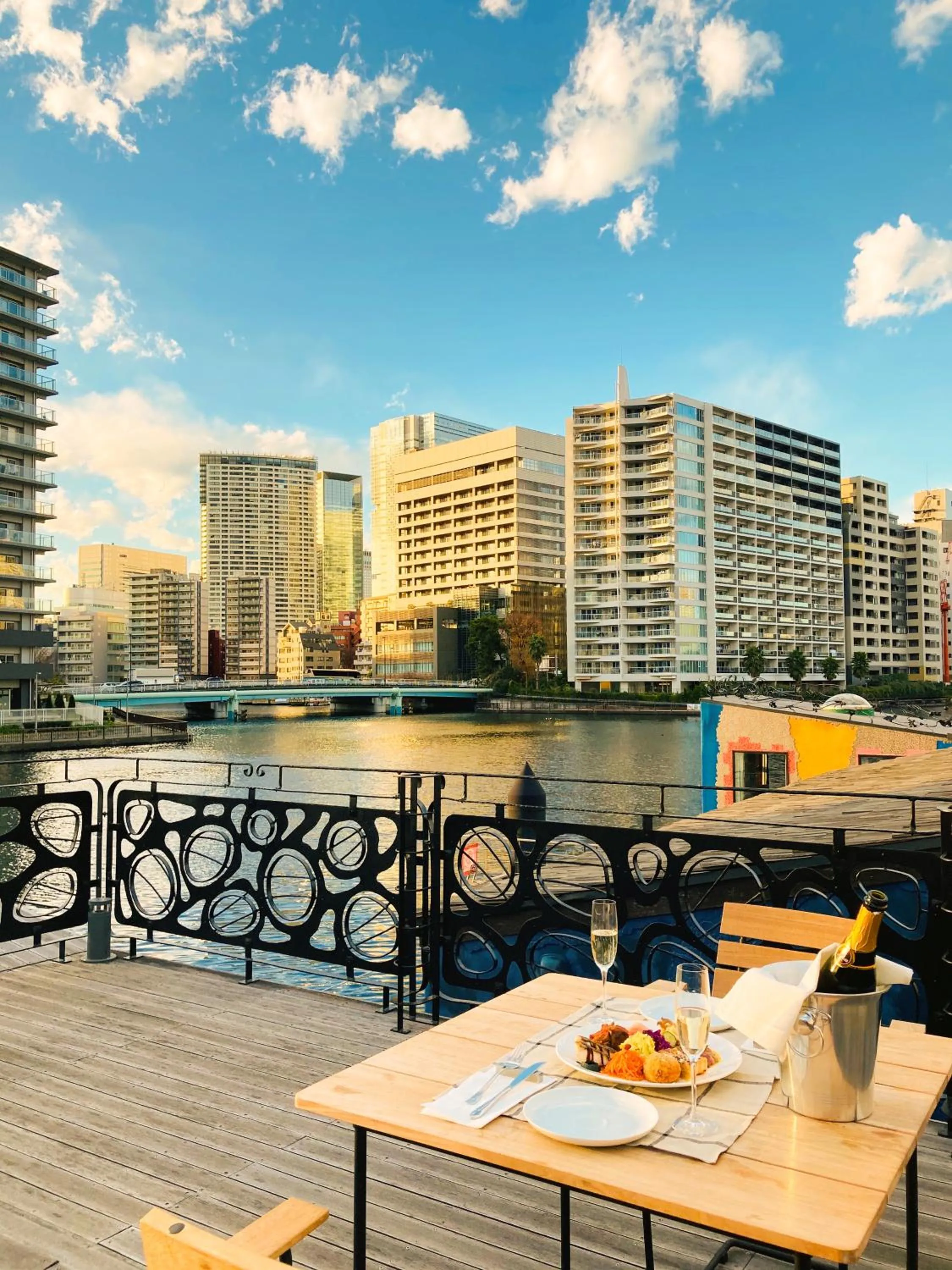 Natural landscape in PETALS TOKYO - Floating Hotel