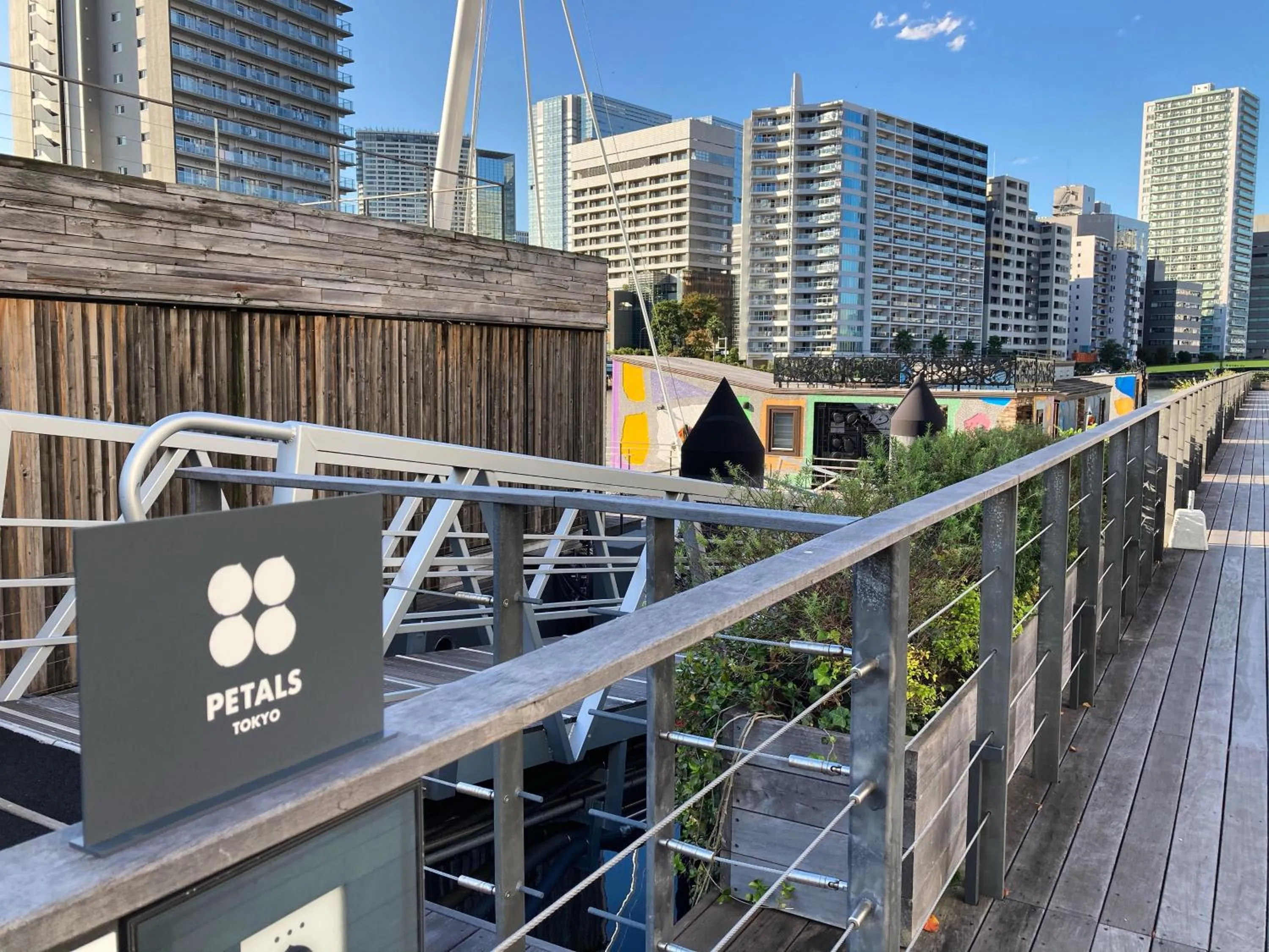 Property building in PETALS TOKYO - Floating Hotel