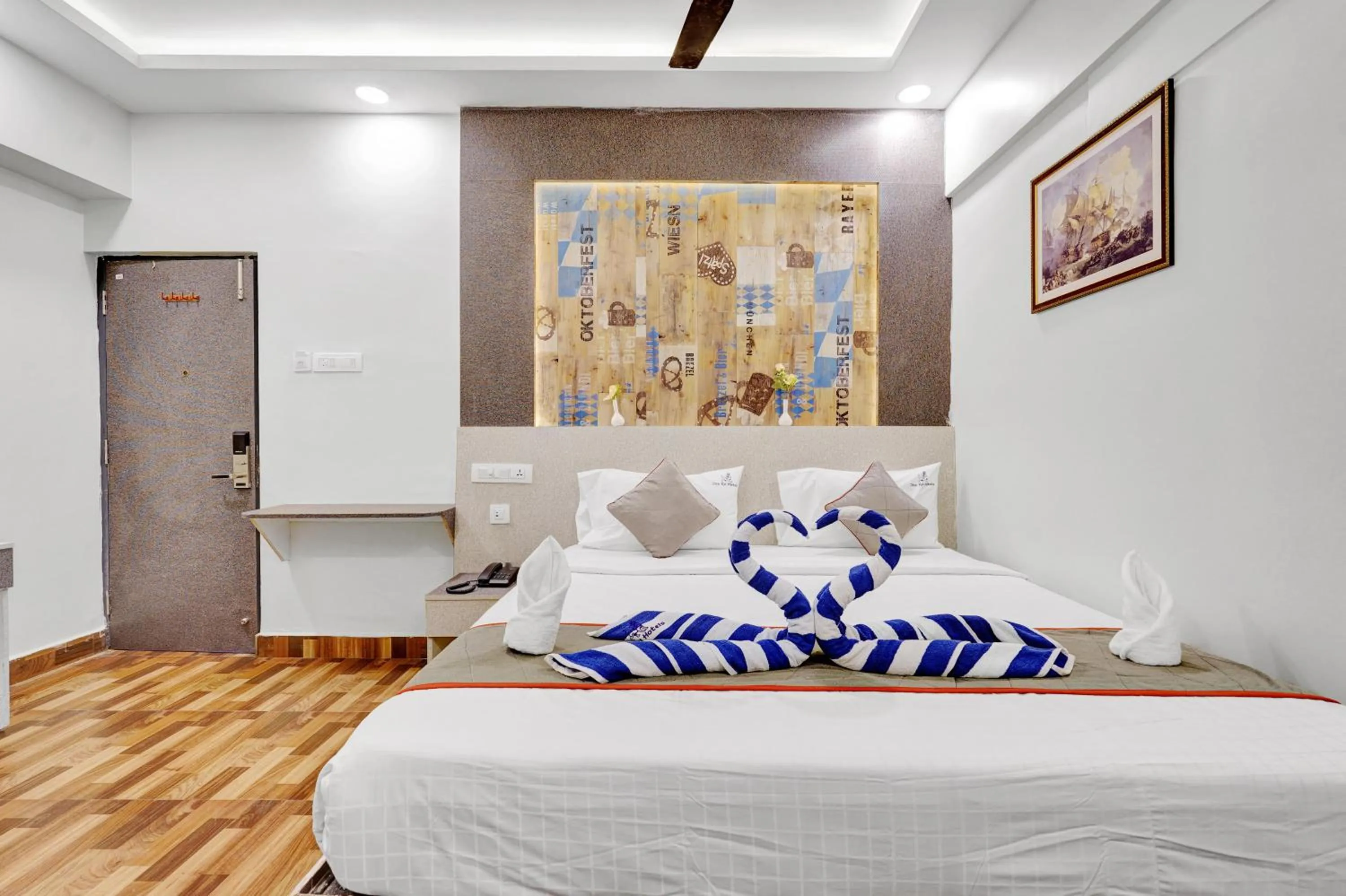 View (from property/room), Bed in The K11 Hotels - T Nagar