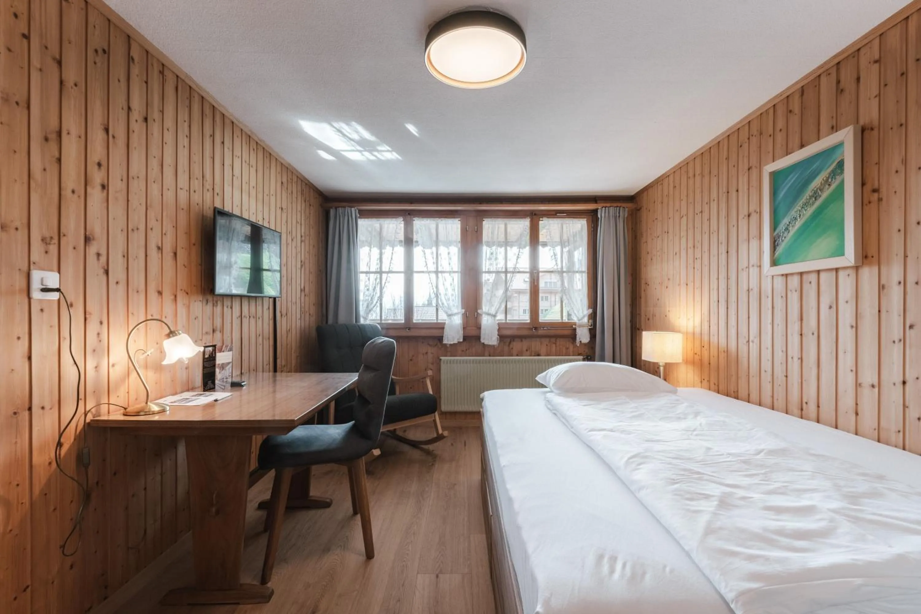 Photo of the whole room, Bed in Gasthof Bären