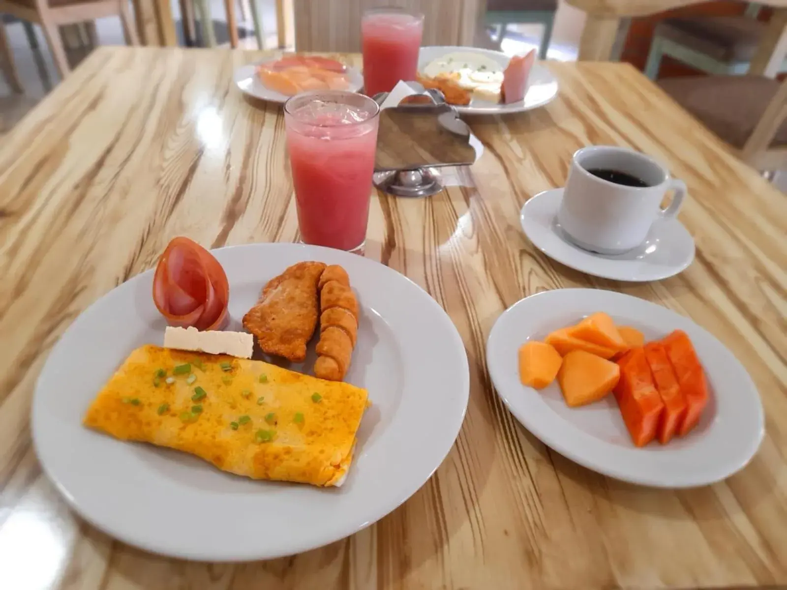 Breakfast in Hotel Torre del Prado Breakfast in Hotel Torre del Prado