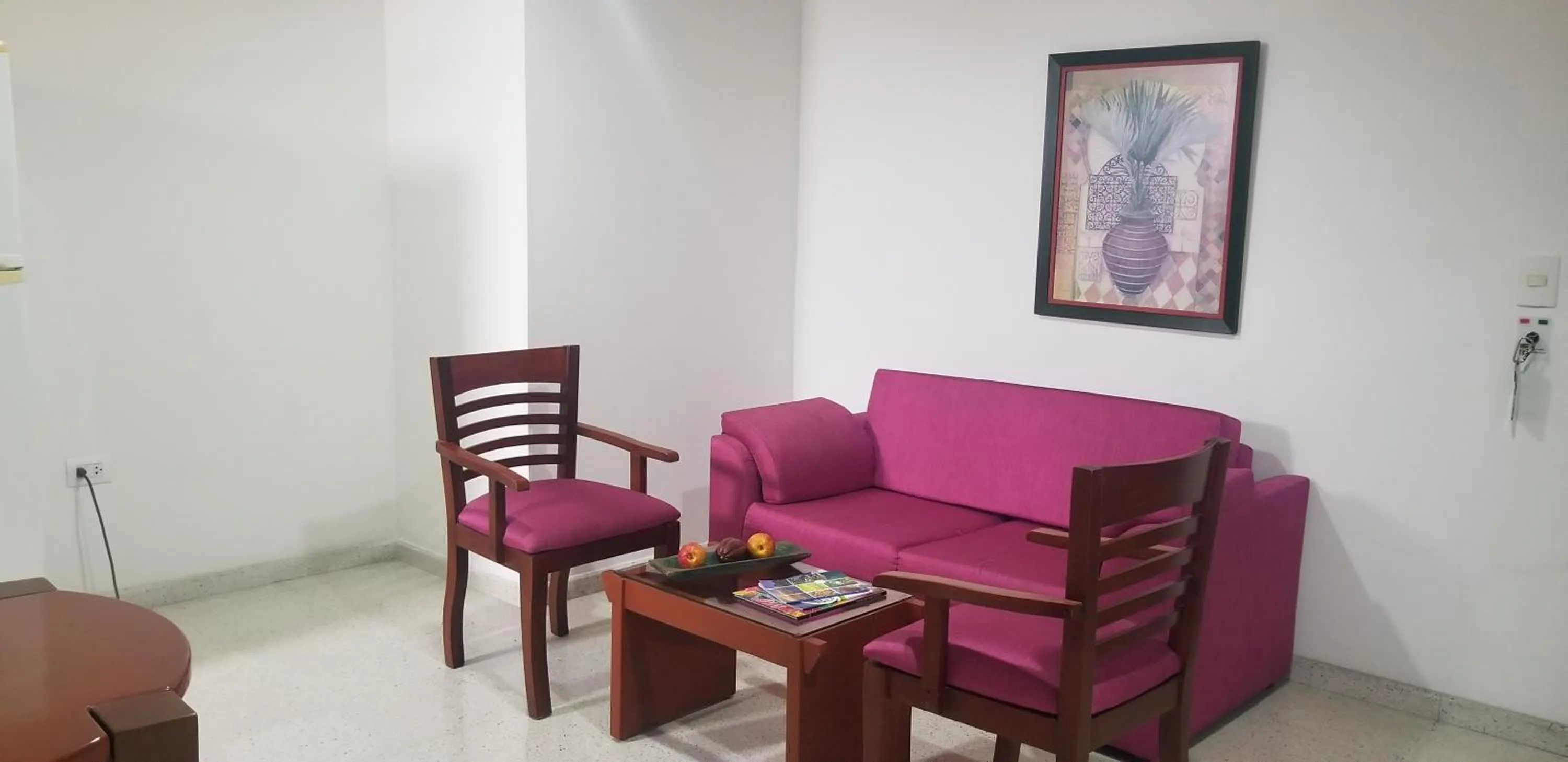 Seating area in Hotel Torre del Prado