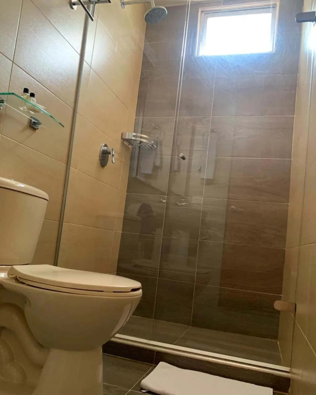 Bathroom in Hotel Torre del Prado