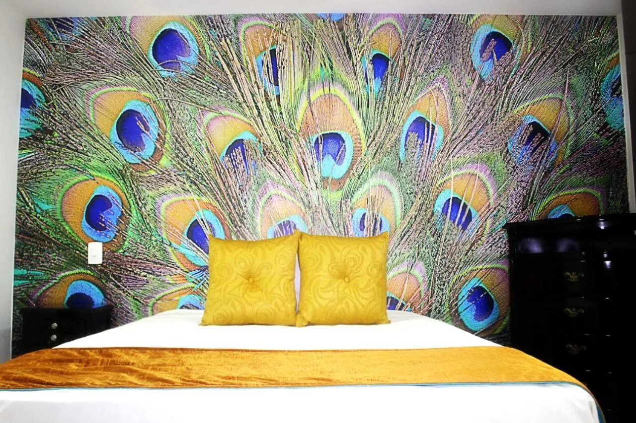 Bed in Hotel Jardines del Caney