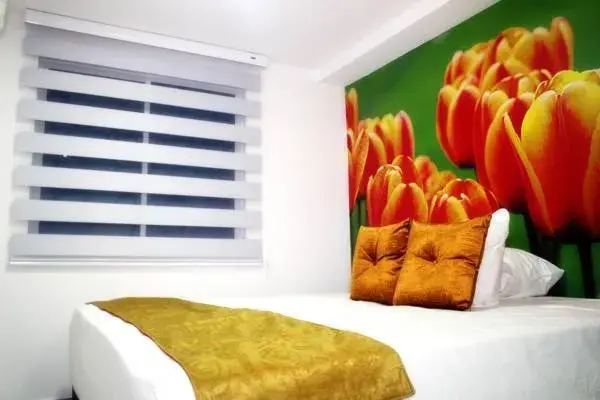 Bed in Hotel Jardines del Caney Bed in Hotel Jardines del Caney