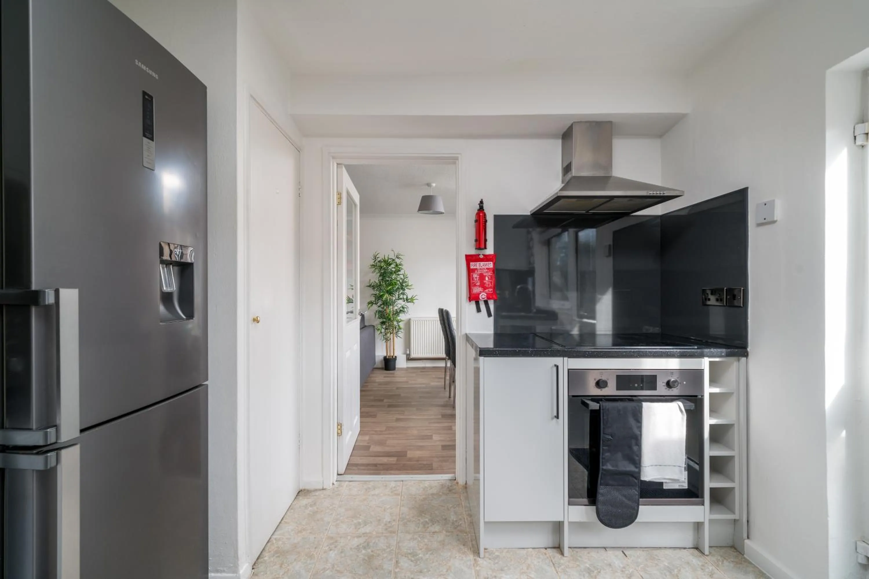 Bedroom in Skyvillion-STEVENAGE Amazing 3Bed House, Garden, Free Off Street Parking for 2 Cars, WiFi