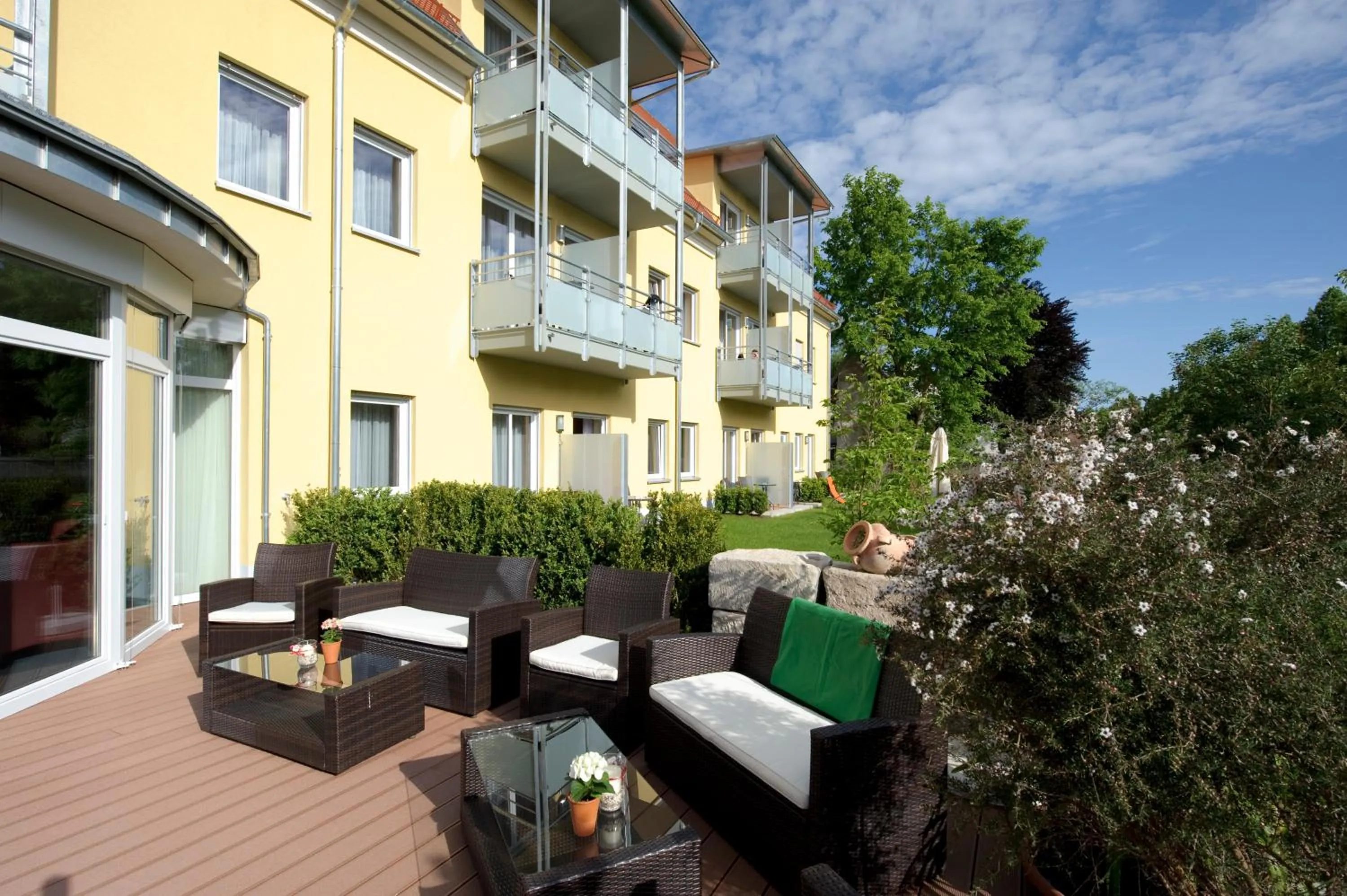 Balcony/Terrace in Hotel Adlerbräu