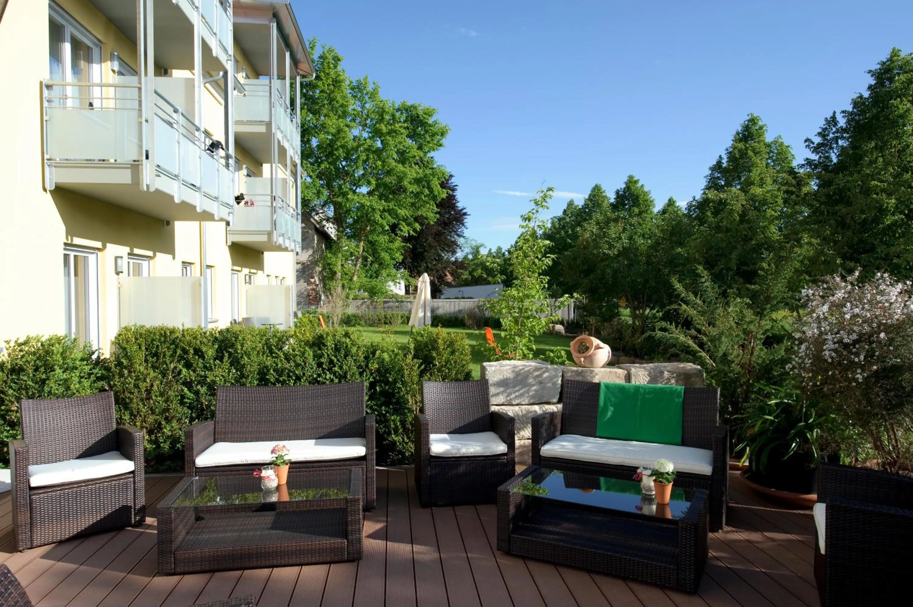 Balcony/Terrace in Hotel Adlerbräu