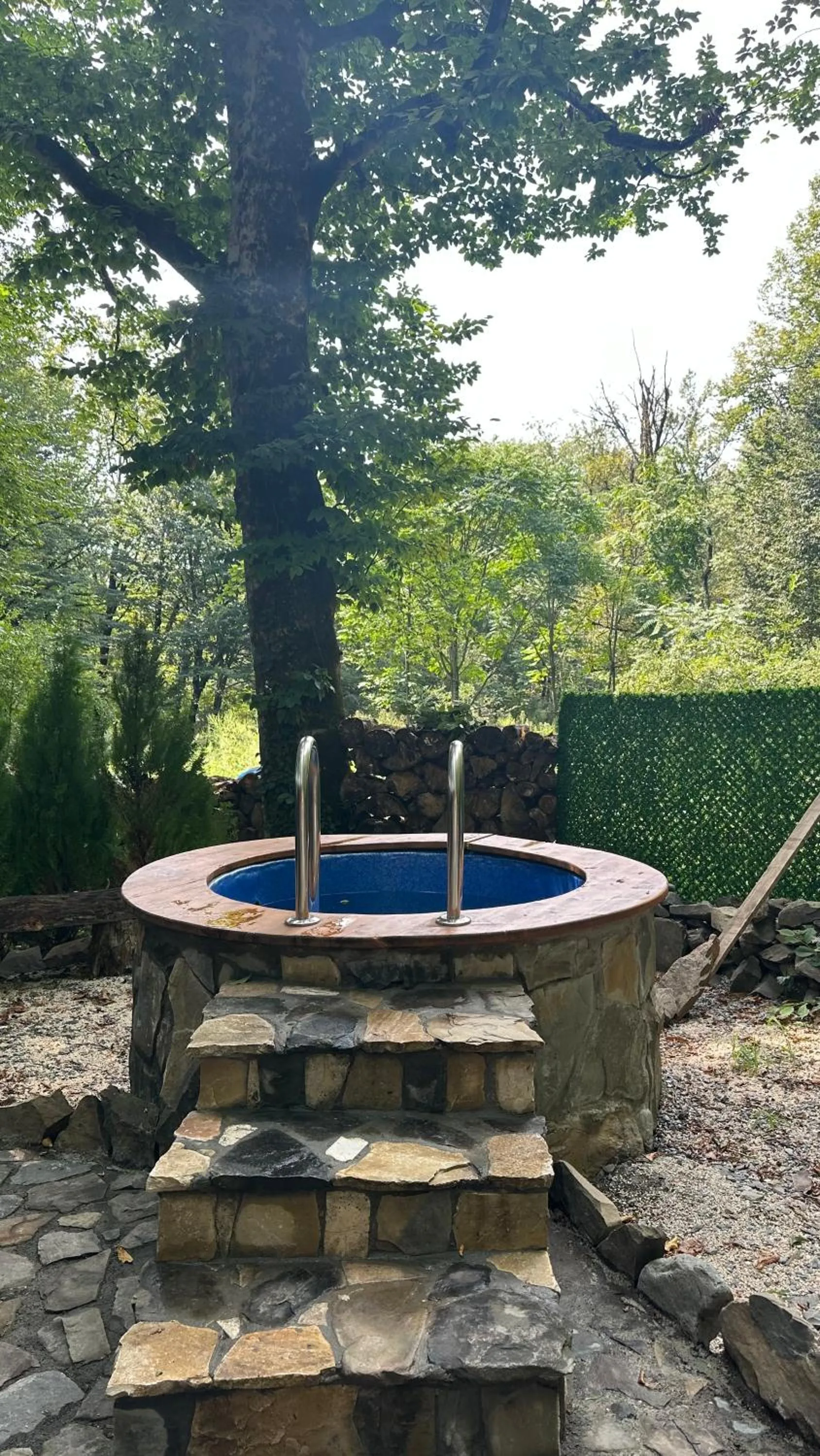 Sauna in Wald Hotel Lagodekhi Rooms