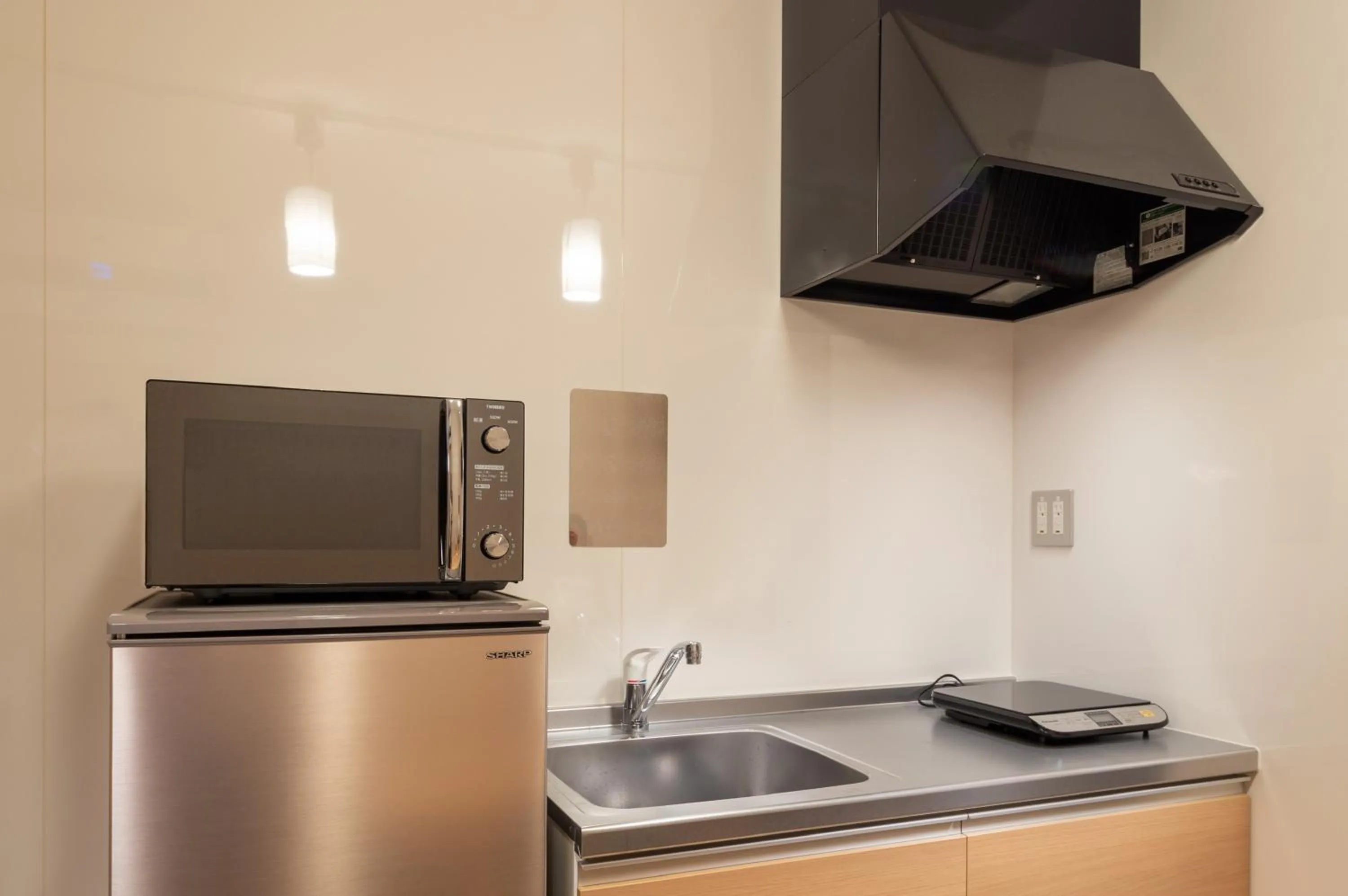 Kitchen or kitchenette in Connect inn Kujo-Kawaramachi