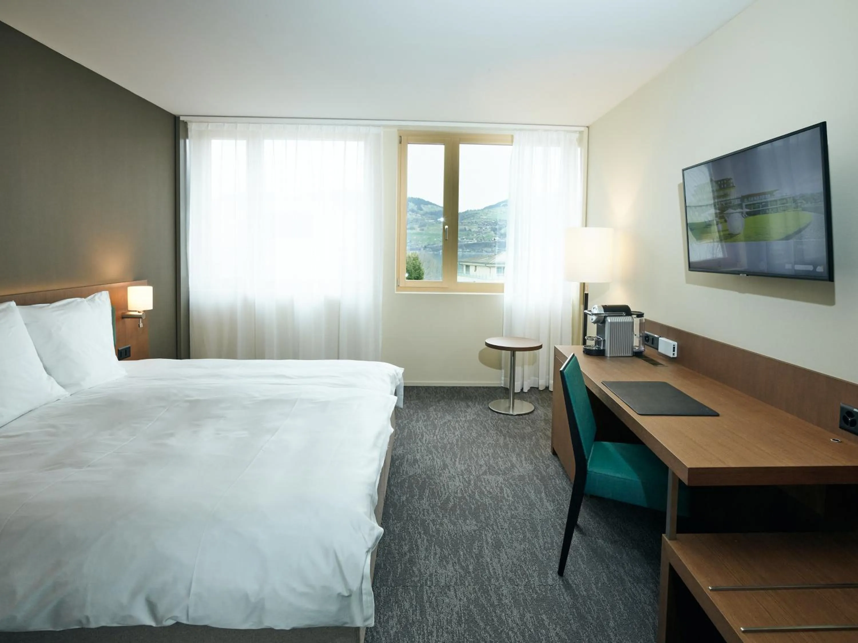 Bedroom, Bed in Belvédère Strandhotel