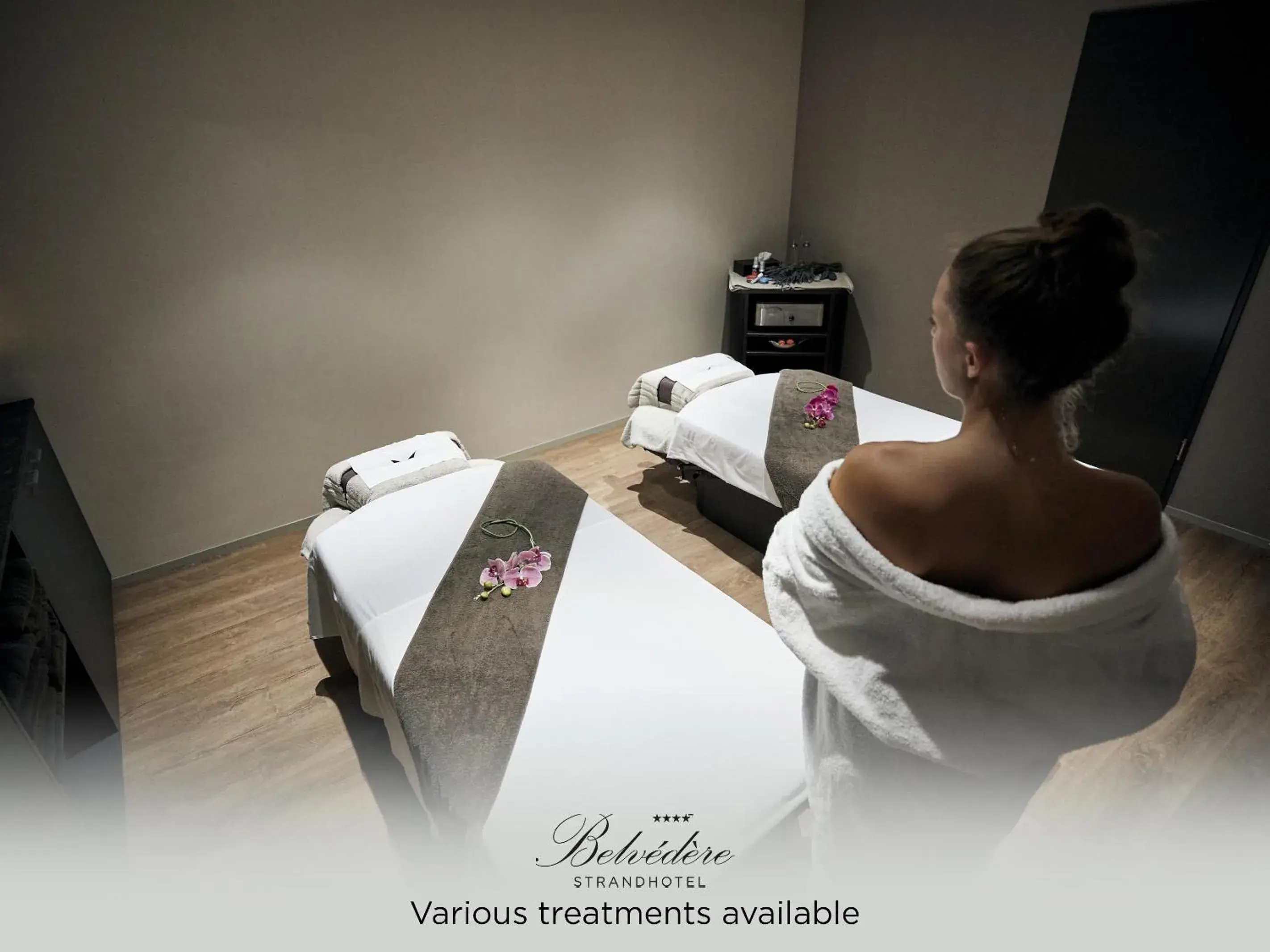 Spa and wellness centre/facilities in Belvédère Strandhotel Spa and wellness centre/facilities in Belvédère Strandhotel