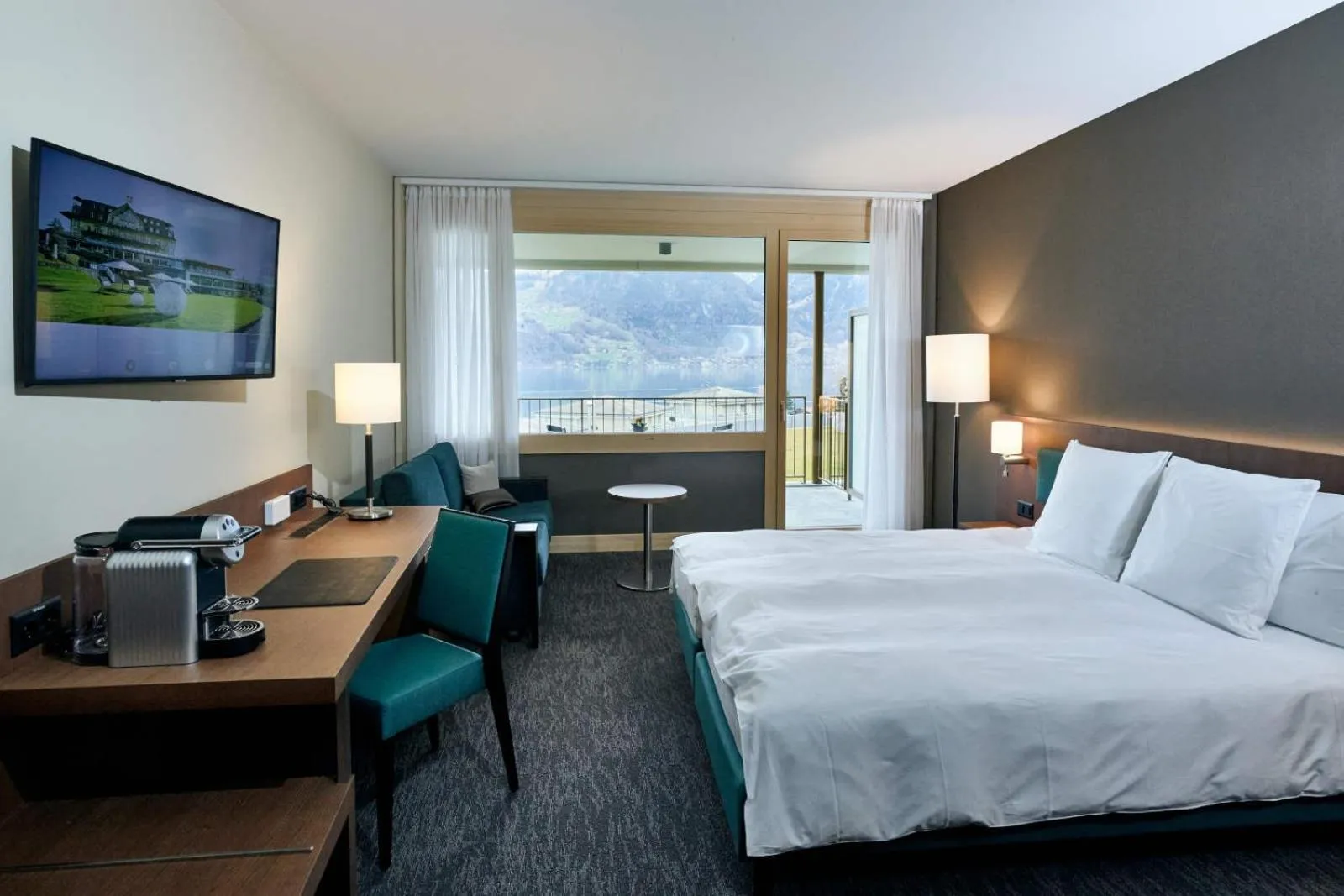 Photo of the whole room, Bed in Belvédère Strandhotel