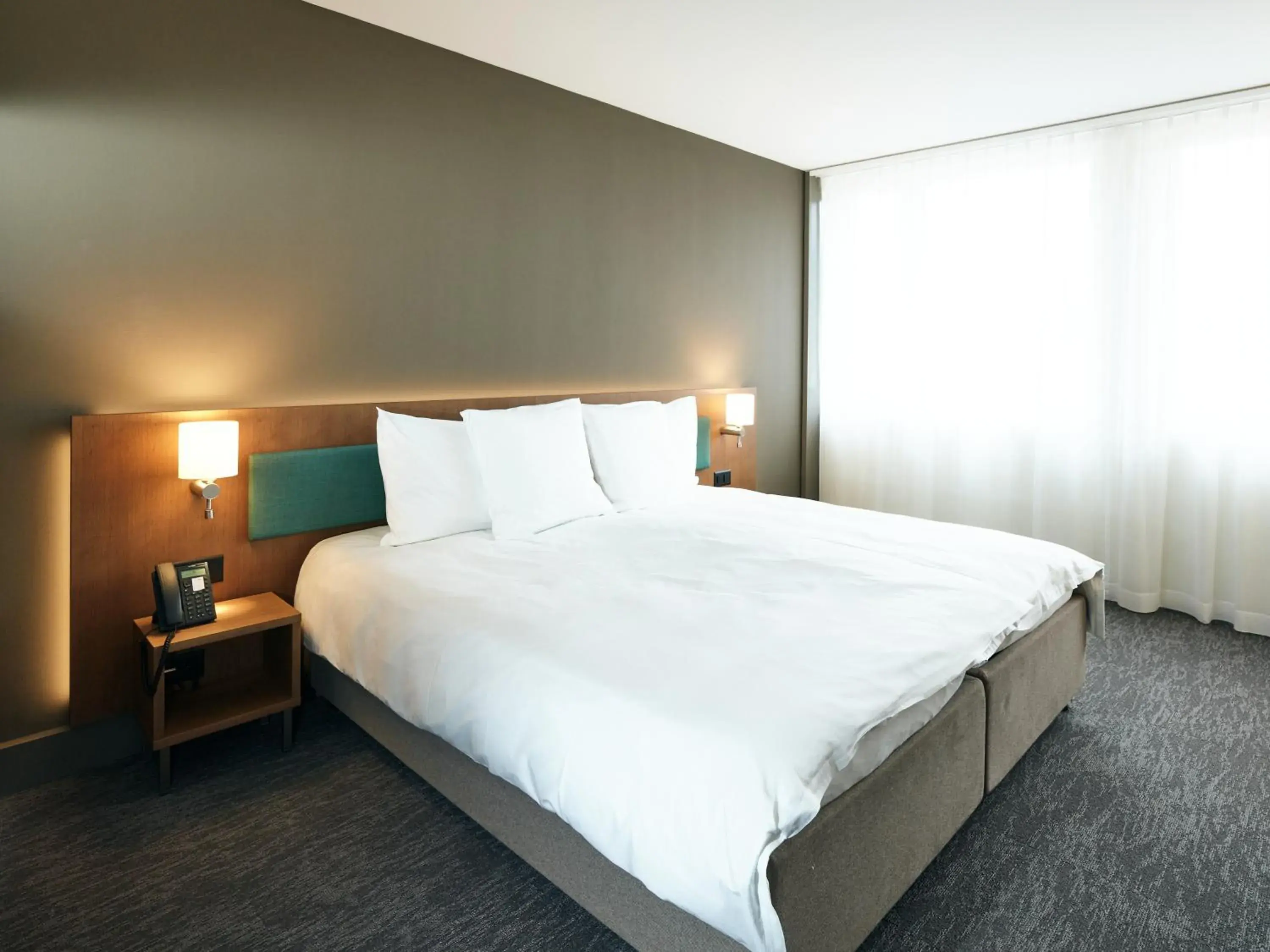 Bedroom, Bed in Belvédère Strandhotel Bedroom, Bed in Belvédère Strandhotel