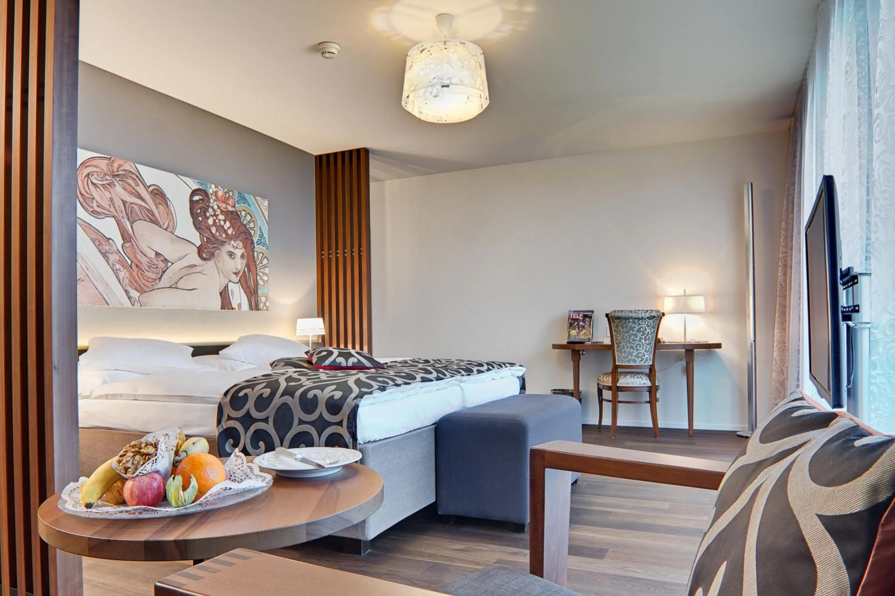 Photo of the whole room, Bed in Belvédère Strandhotel