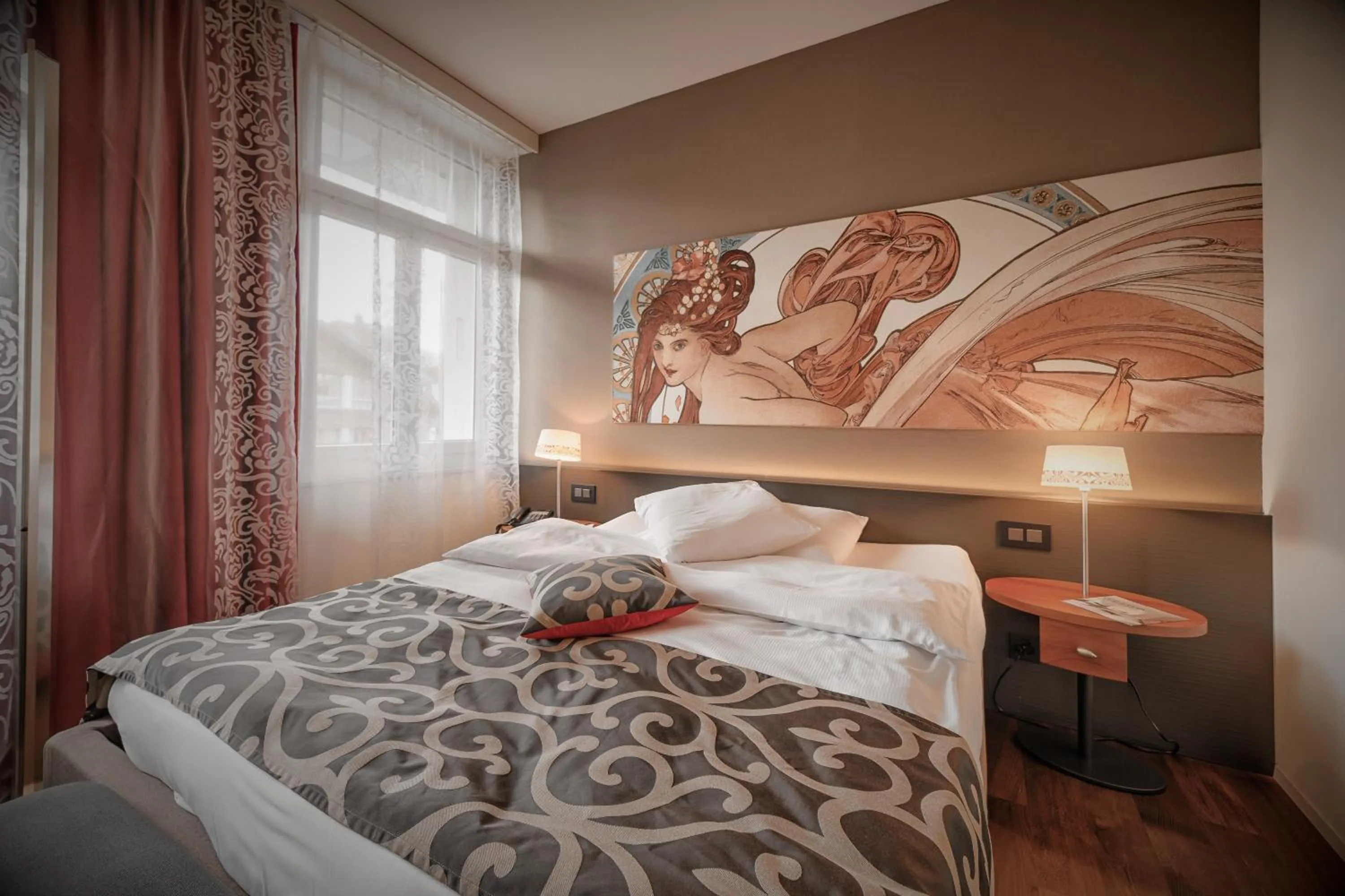 Bed in Belvédère Strandhotel