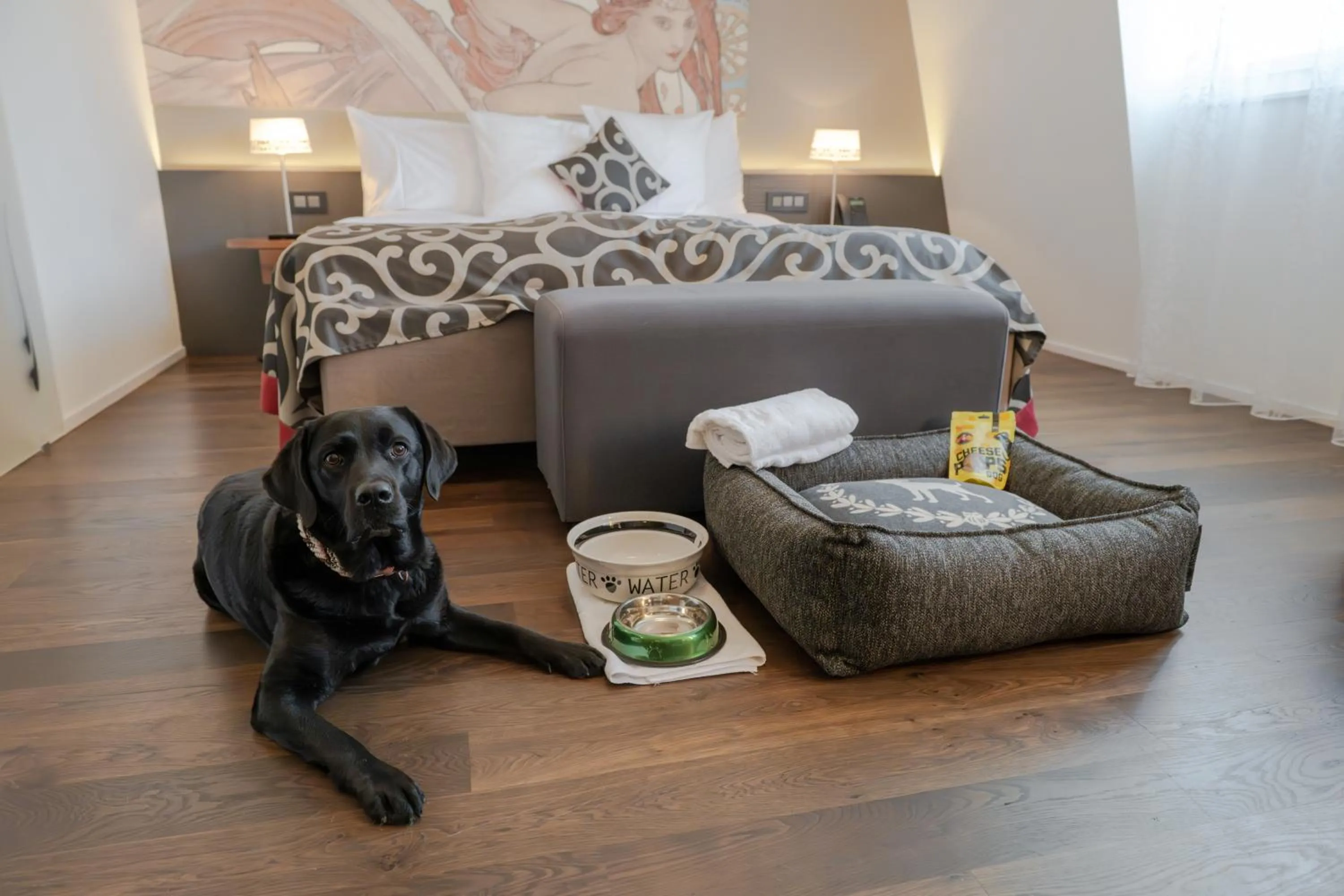 Bedroom in Belvédère Strandhotel