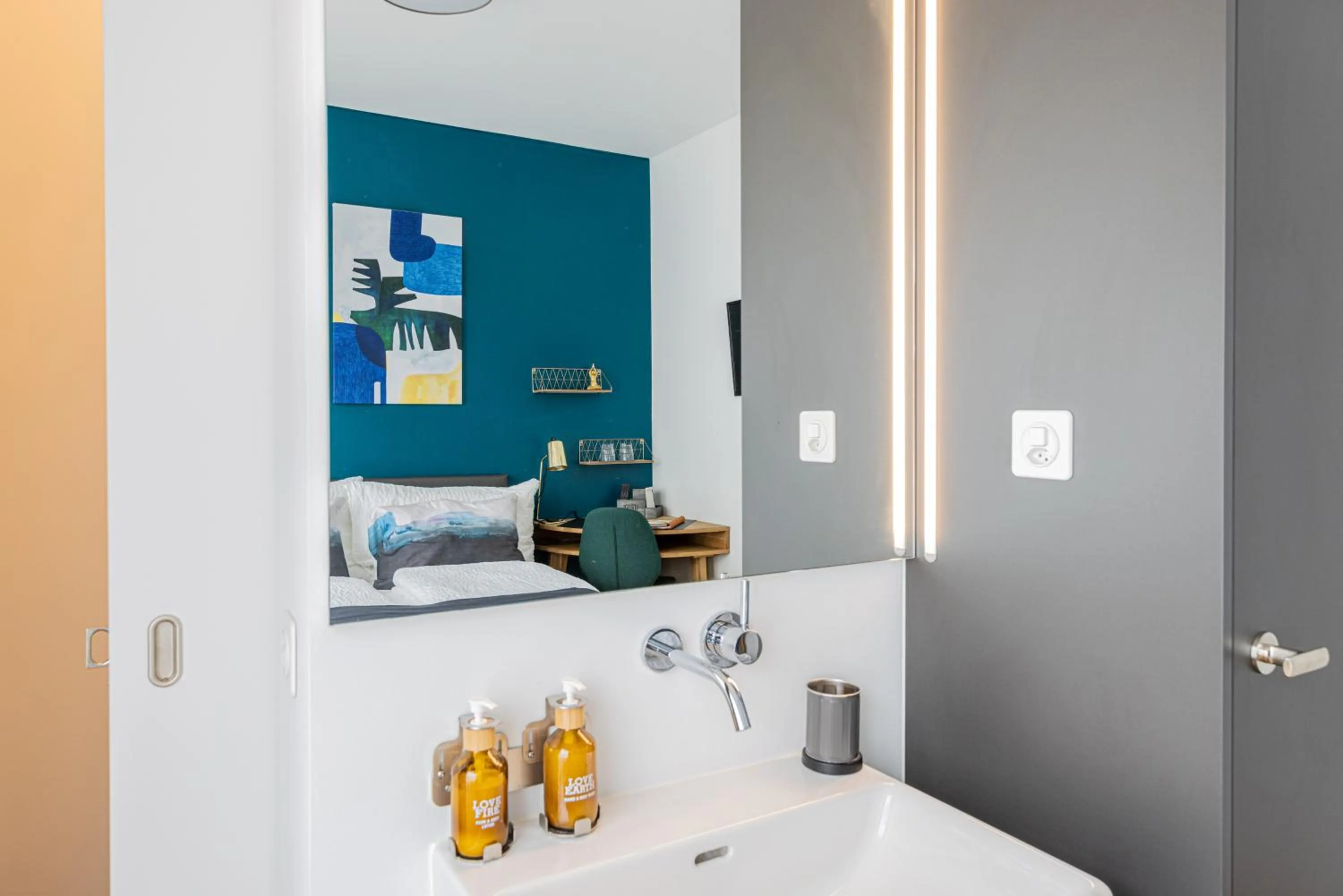 Bed in Ambrosia Guesthouse