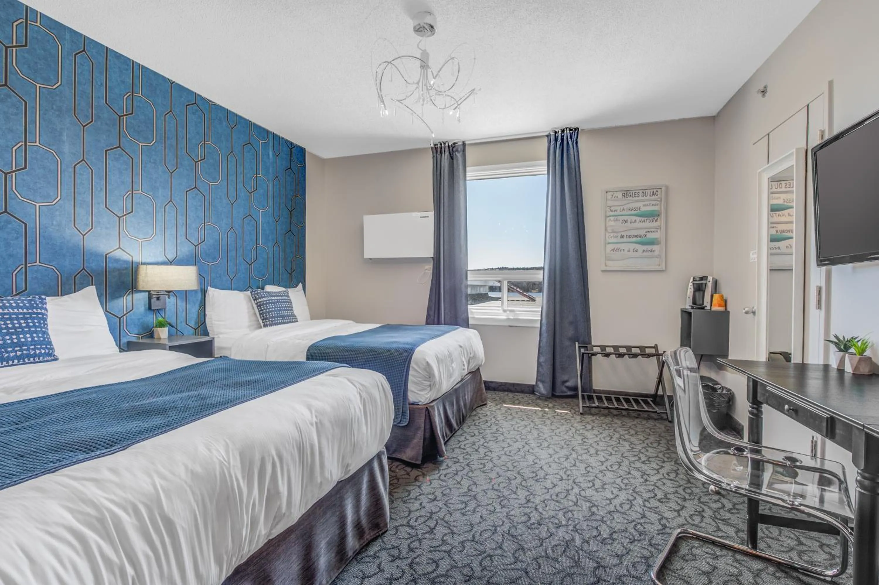 Bed in Manoir Lac-Etchemin