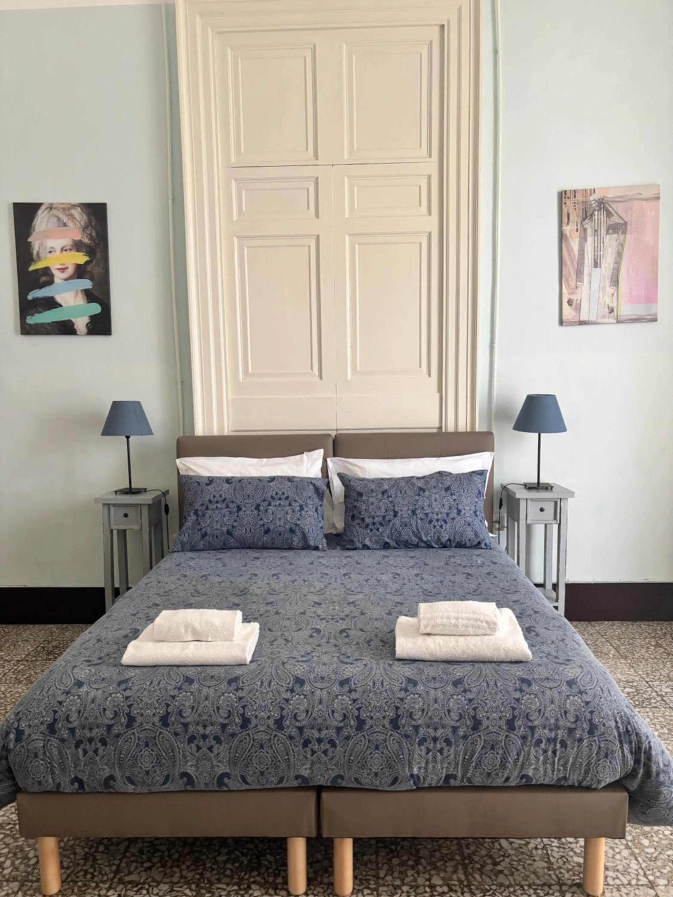 Bed in Il Teatro Rooms