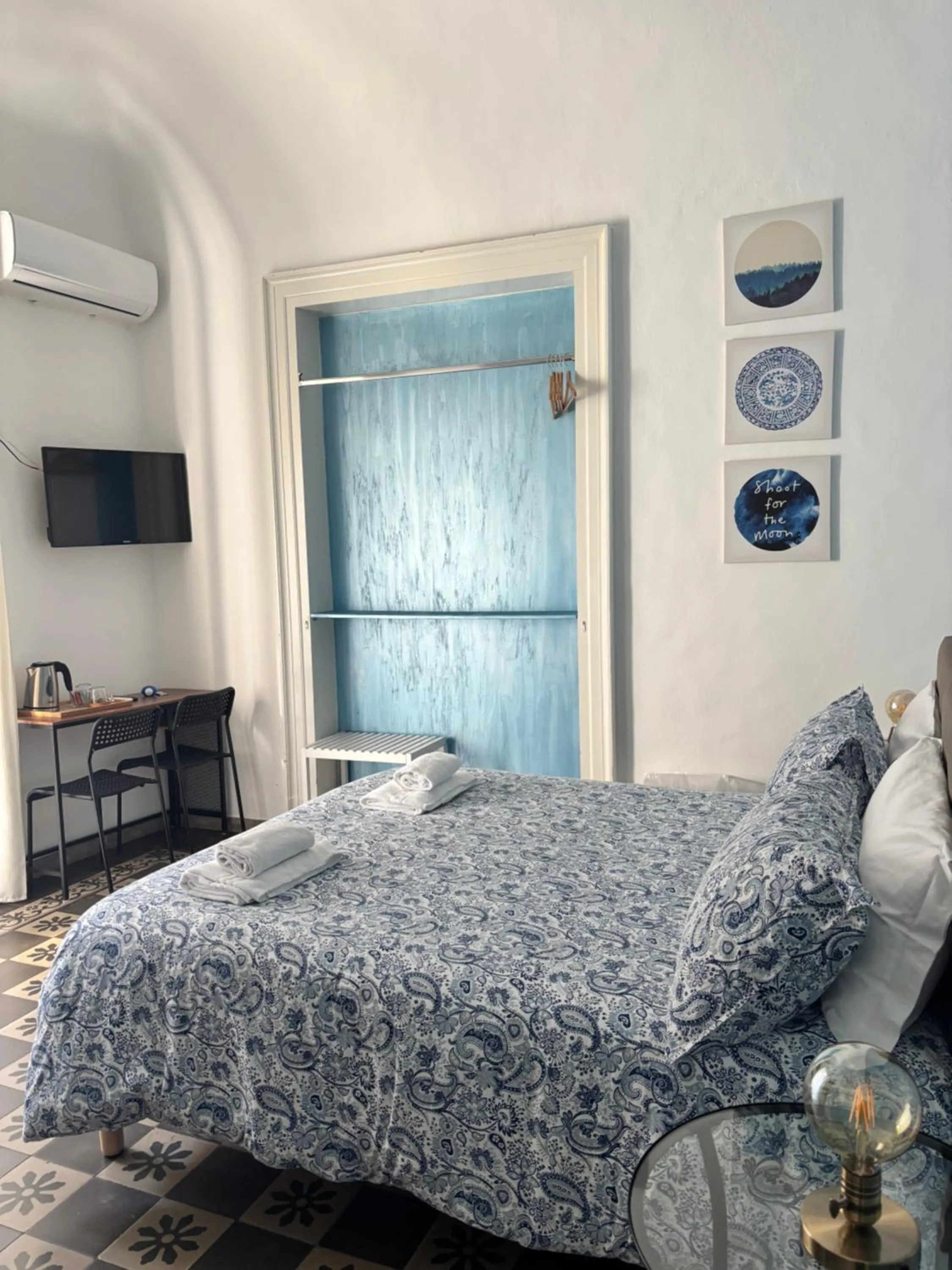 Bed in Il Teatro Rooms