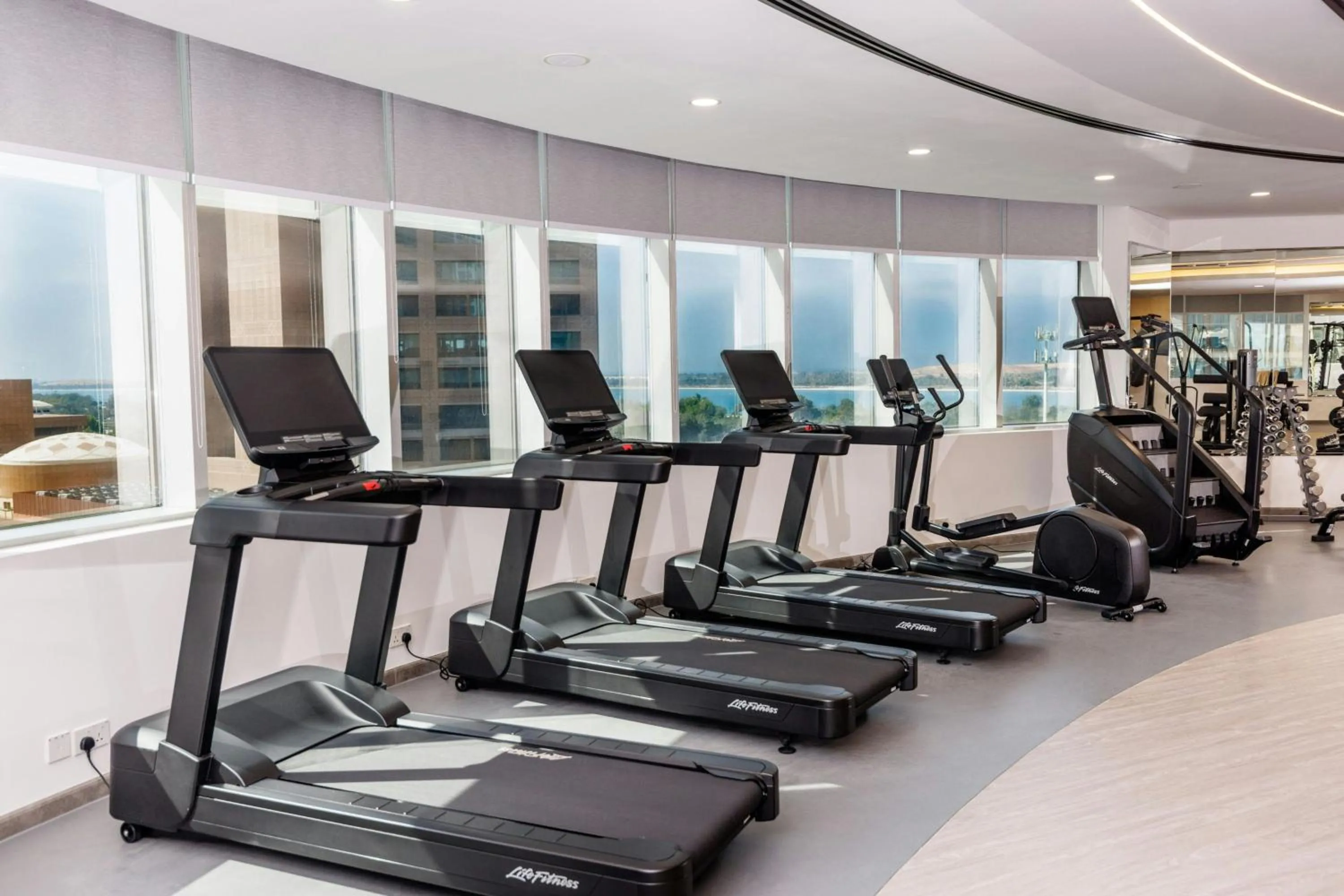 Fitness centre/facilities in Le Royal Meridien Abu Dhabi